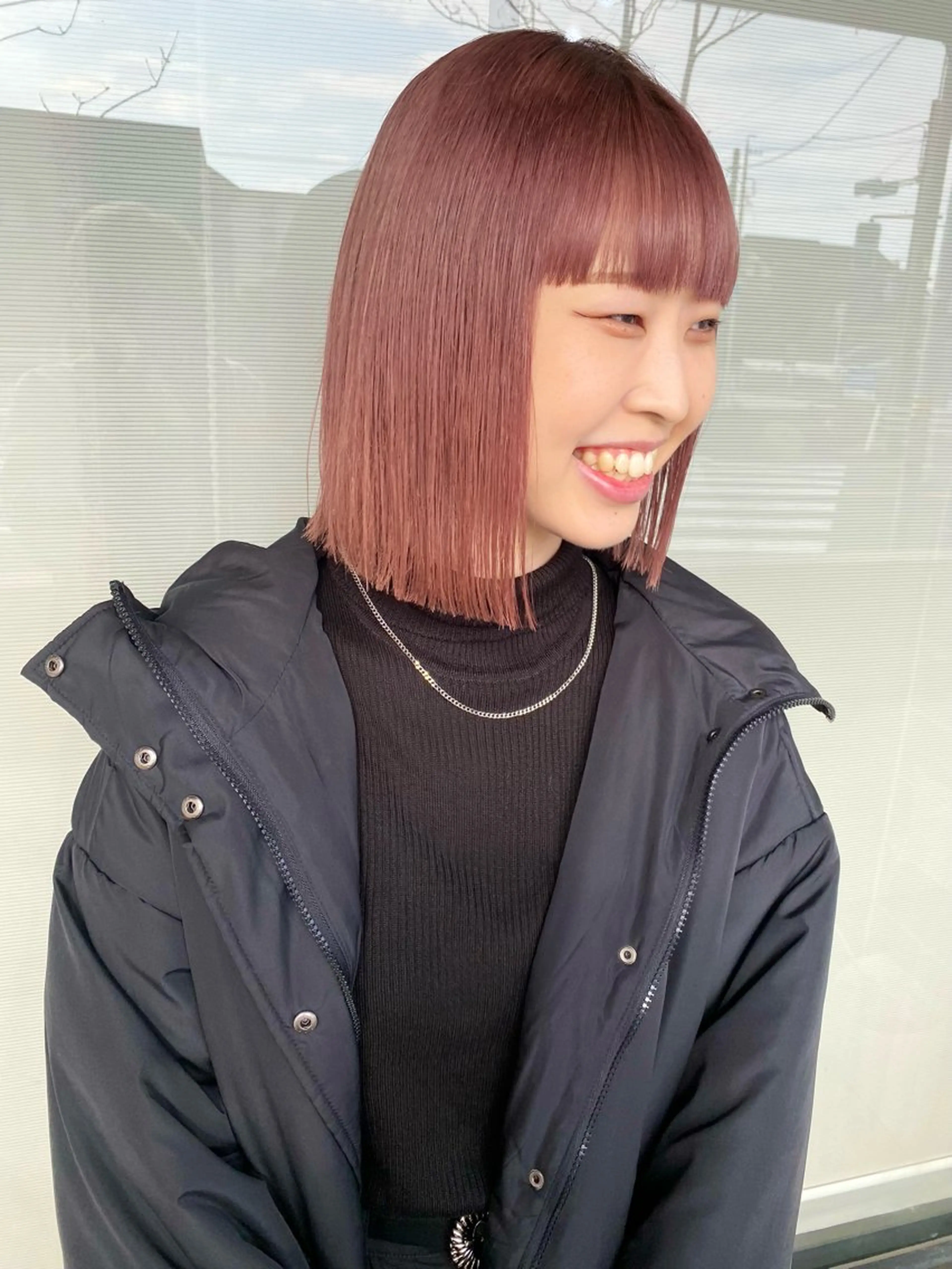 ミディアム Nicoru*所属・園田 綾佳のヘアスタイル