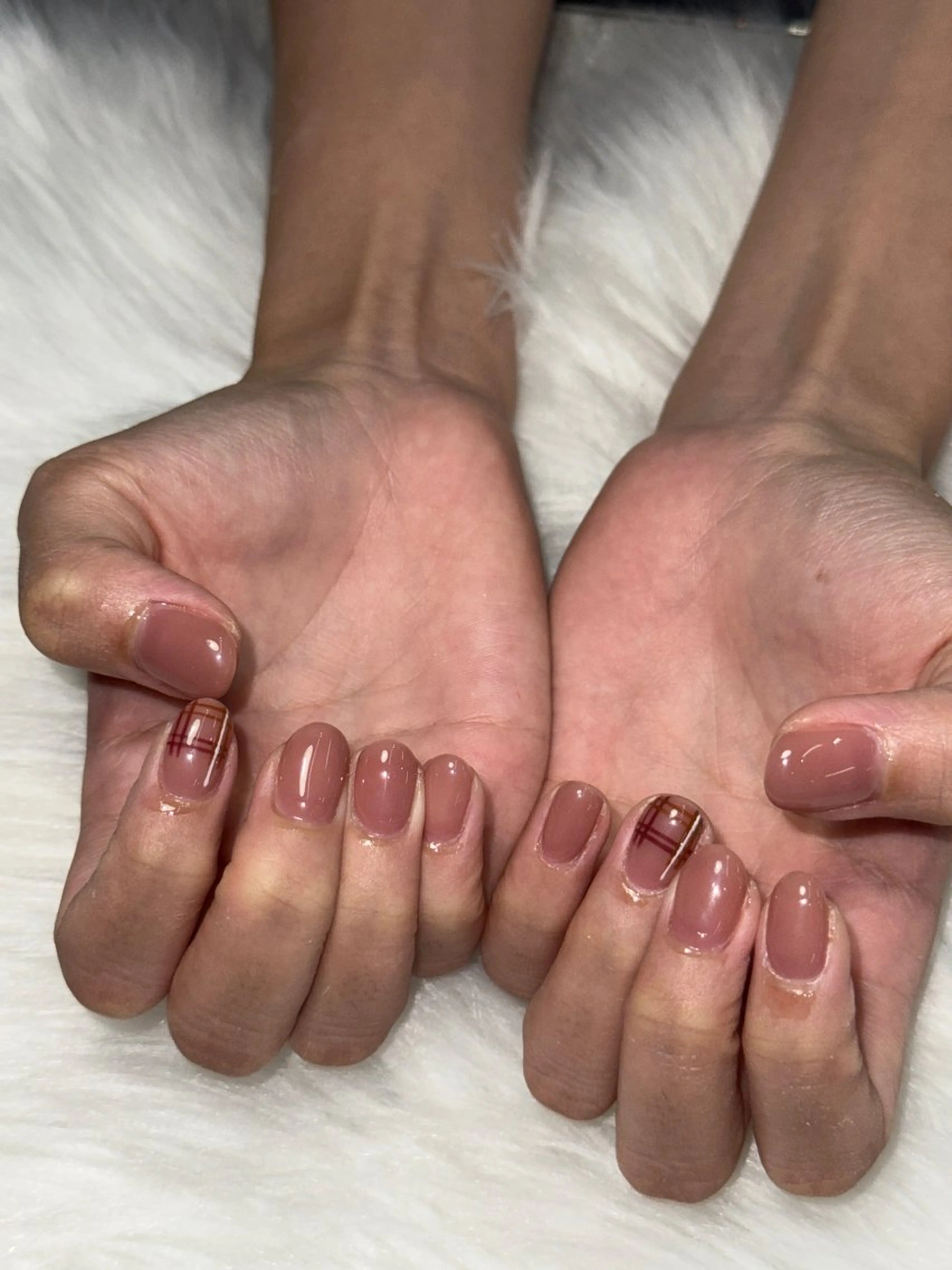 ネイル ハンドネイル Momoka 🍑🎀のネイルデザイン