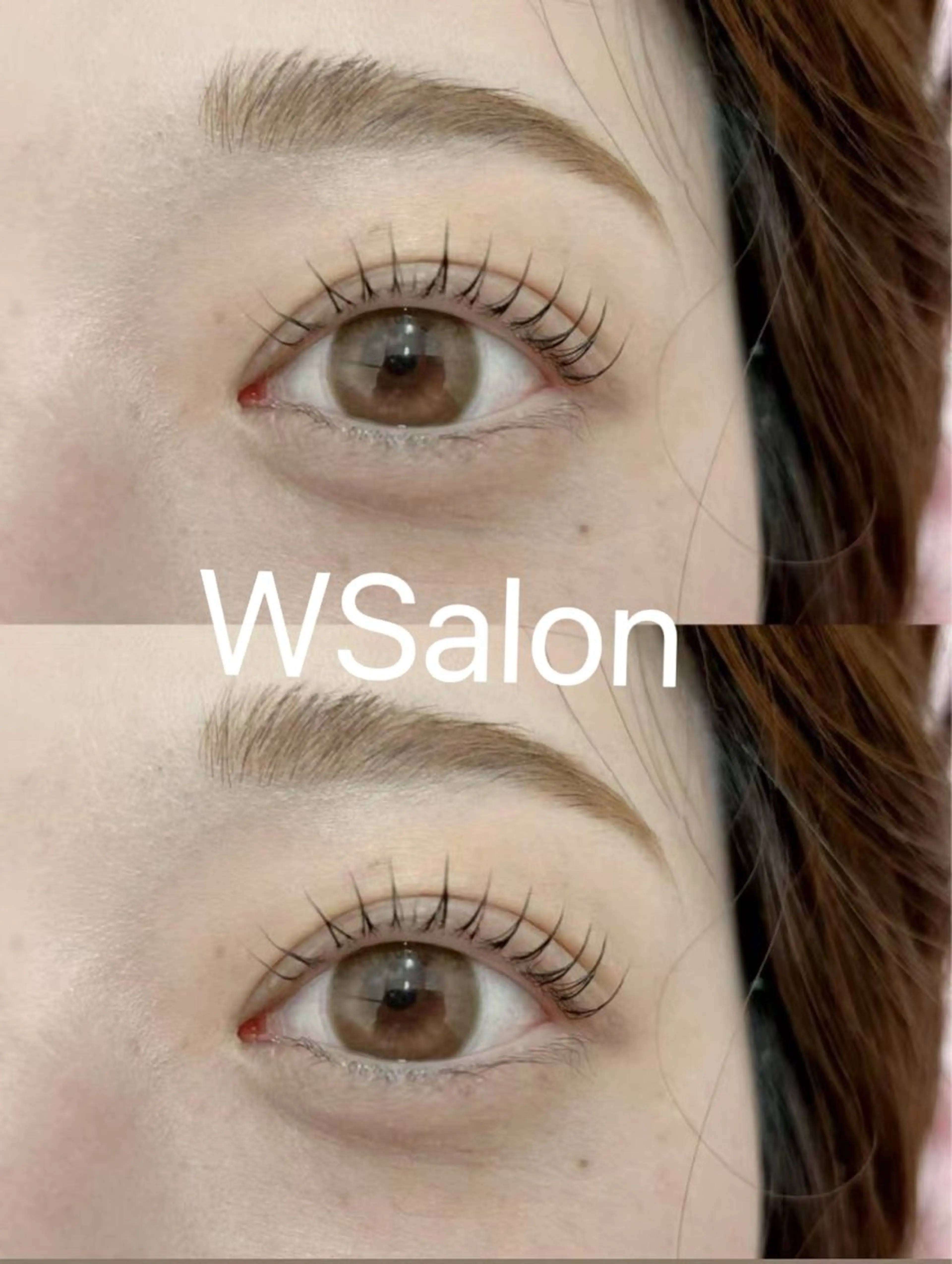 マツエク・マツパ 付け放題 バインドロック カラーマツエク フラットラッシュ 韓国風マツエク マツパ W salon アイラッシュのマツエク・マツパデザイン