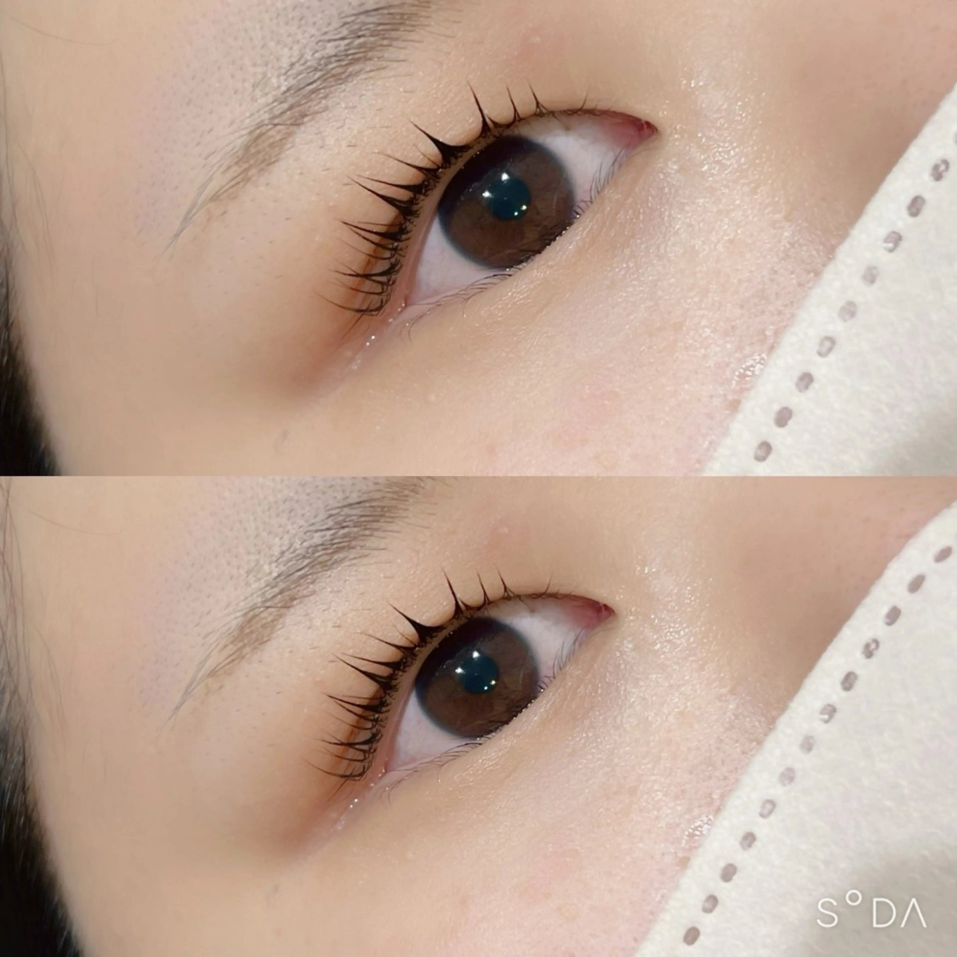 マツエク・マツパ パリジェンヌラッシュリフト EYELA なかだ まゆのマツエク・マツパデザイン