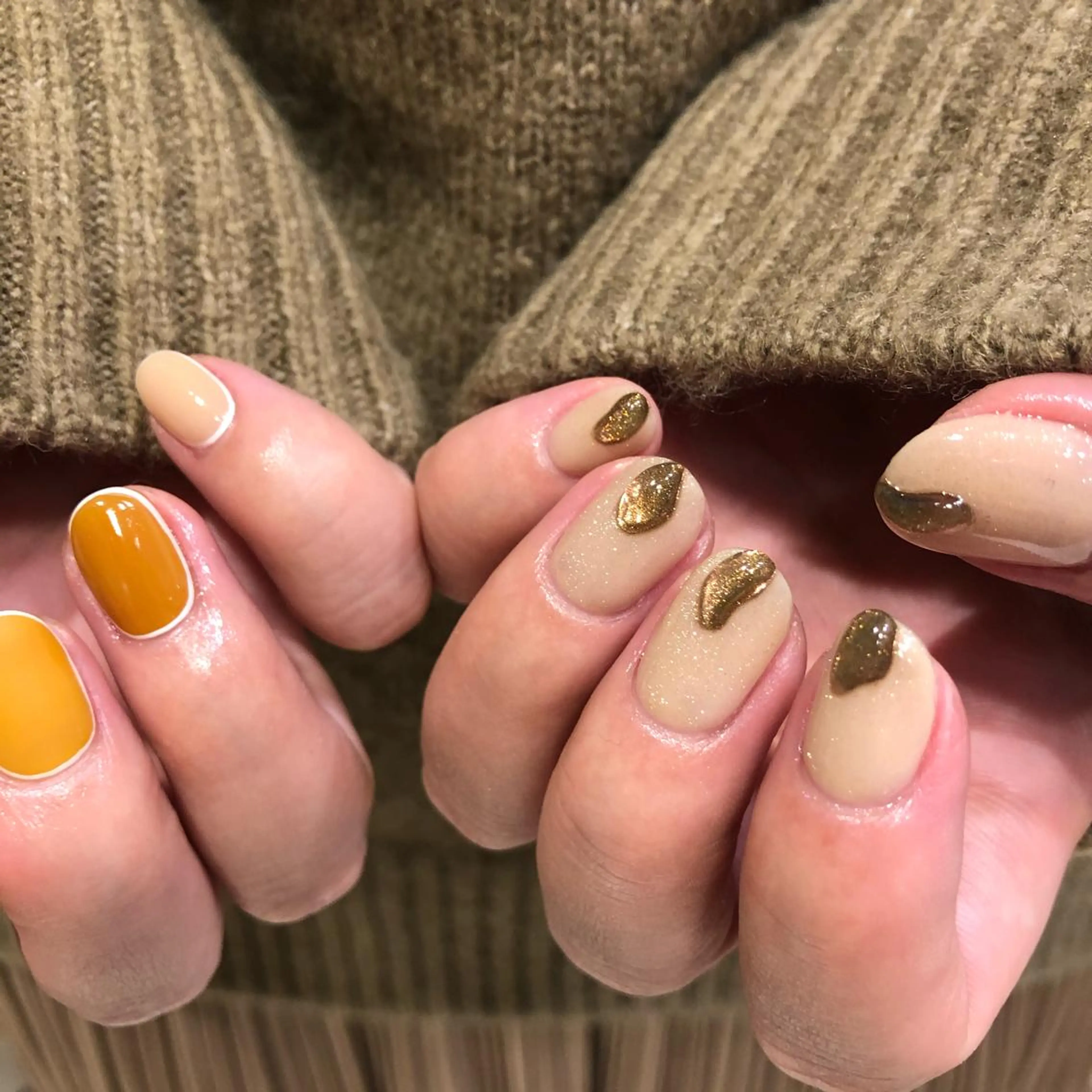 ネイル Twinkling( private salon)所属・伊藤 京香のネイルデザイン