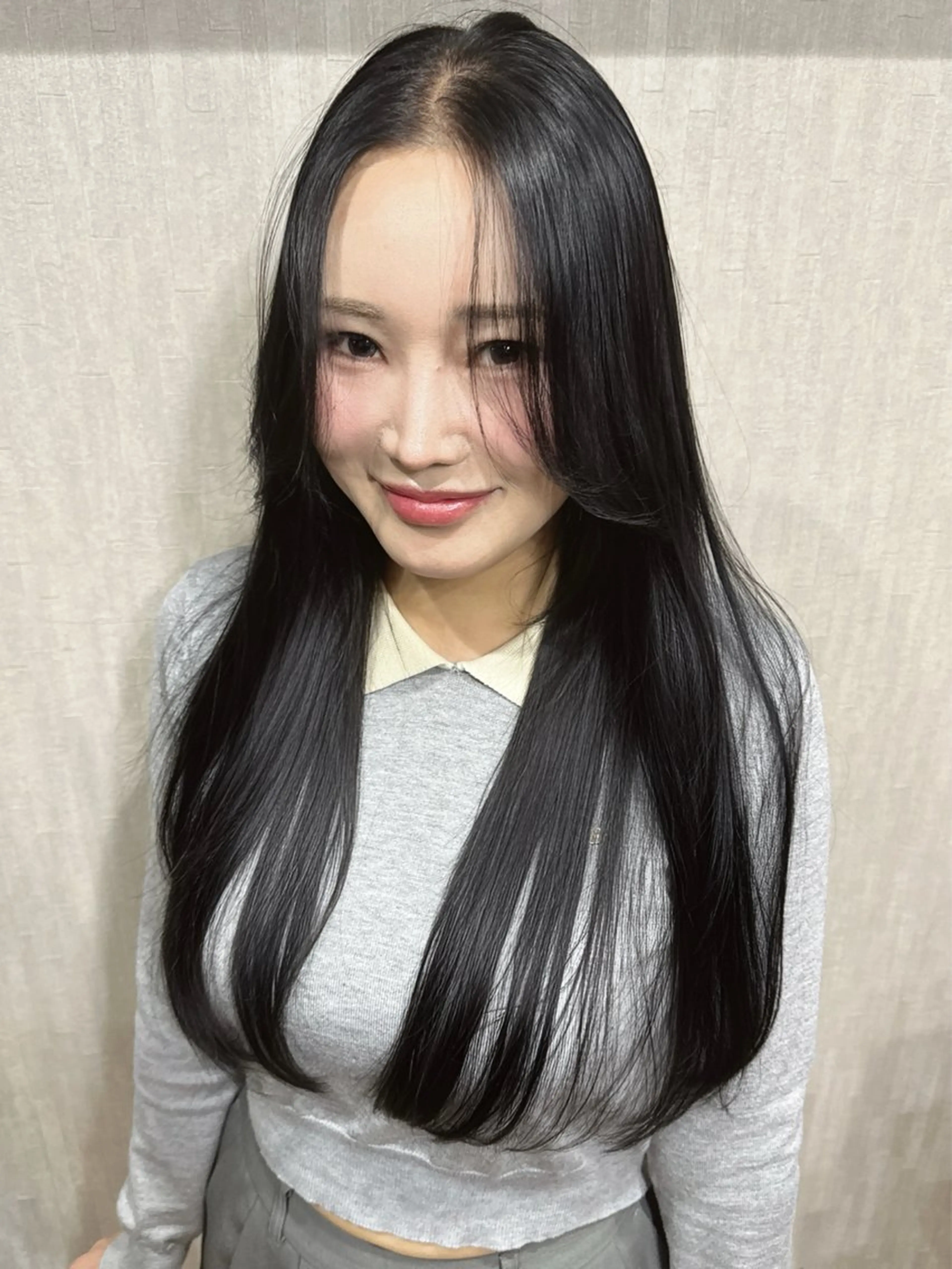 【ご新規様限定】小顔カット+シャンプー+ブロー+コテ巻きの写真