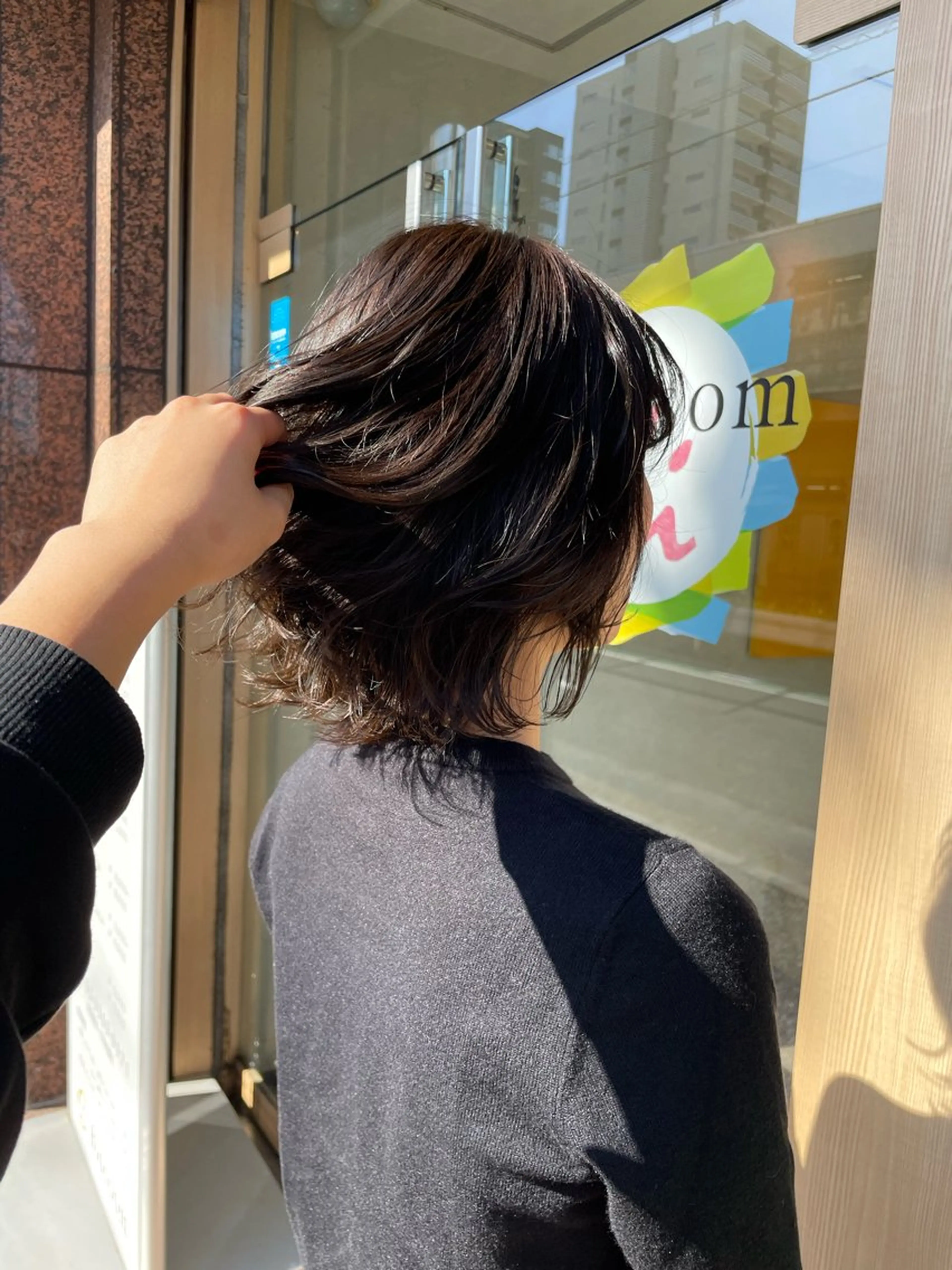ショート カラー ハイライトカラー ハイライト 髪質改善/Bloss om🌷高橋沙衣のヘアスタイル