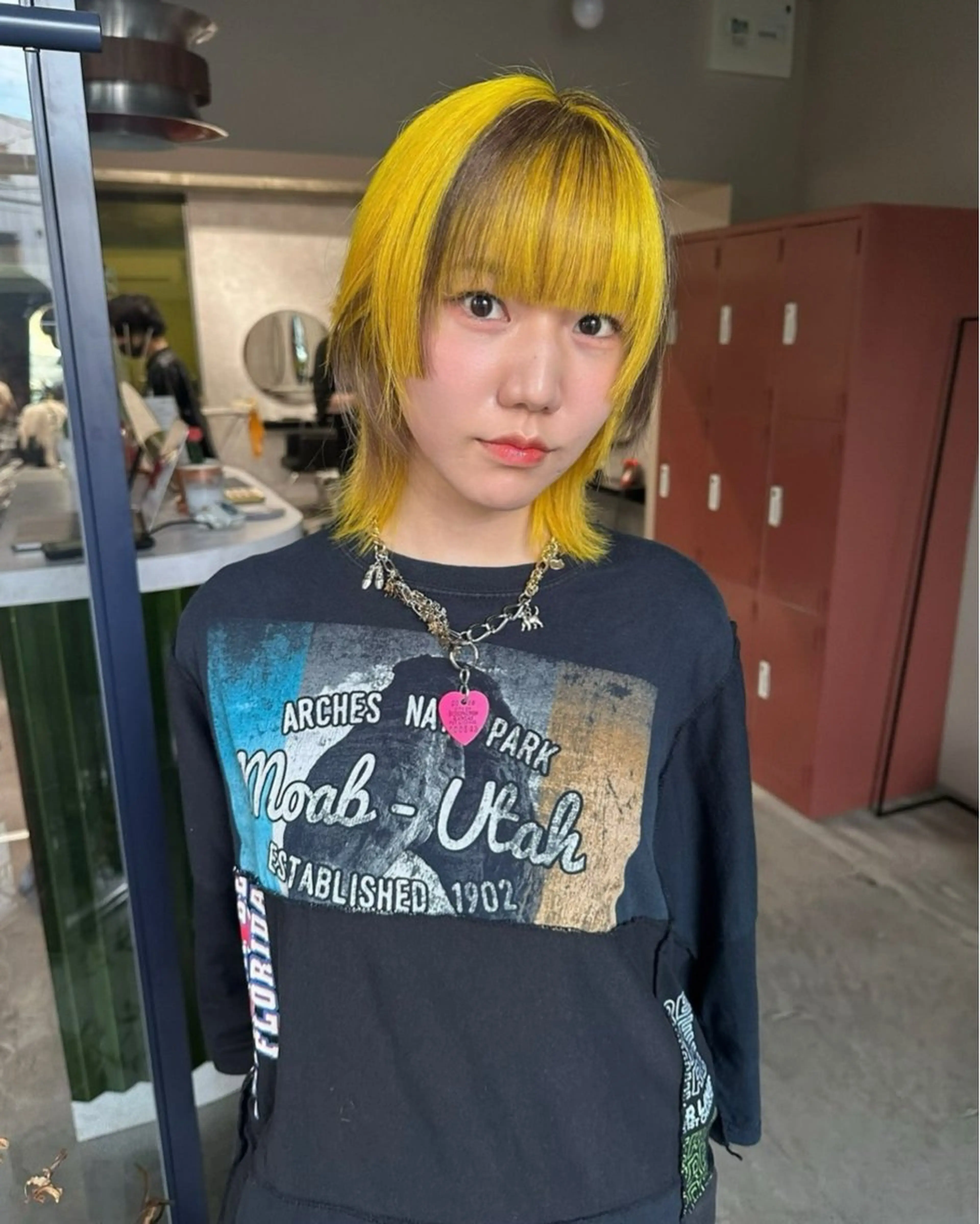 ミディアム カラー ナチュラル・ハイトー ン🏆HINOKIのヘアスタイル