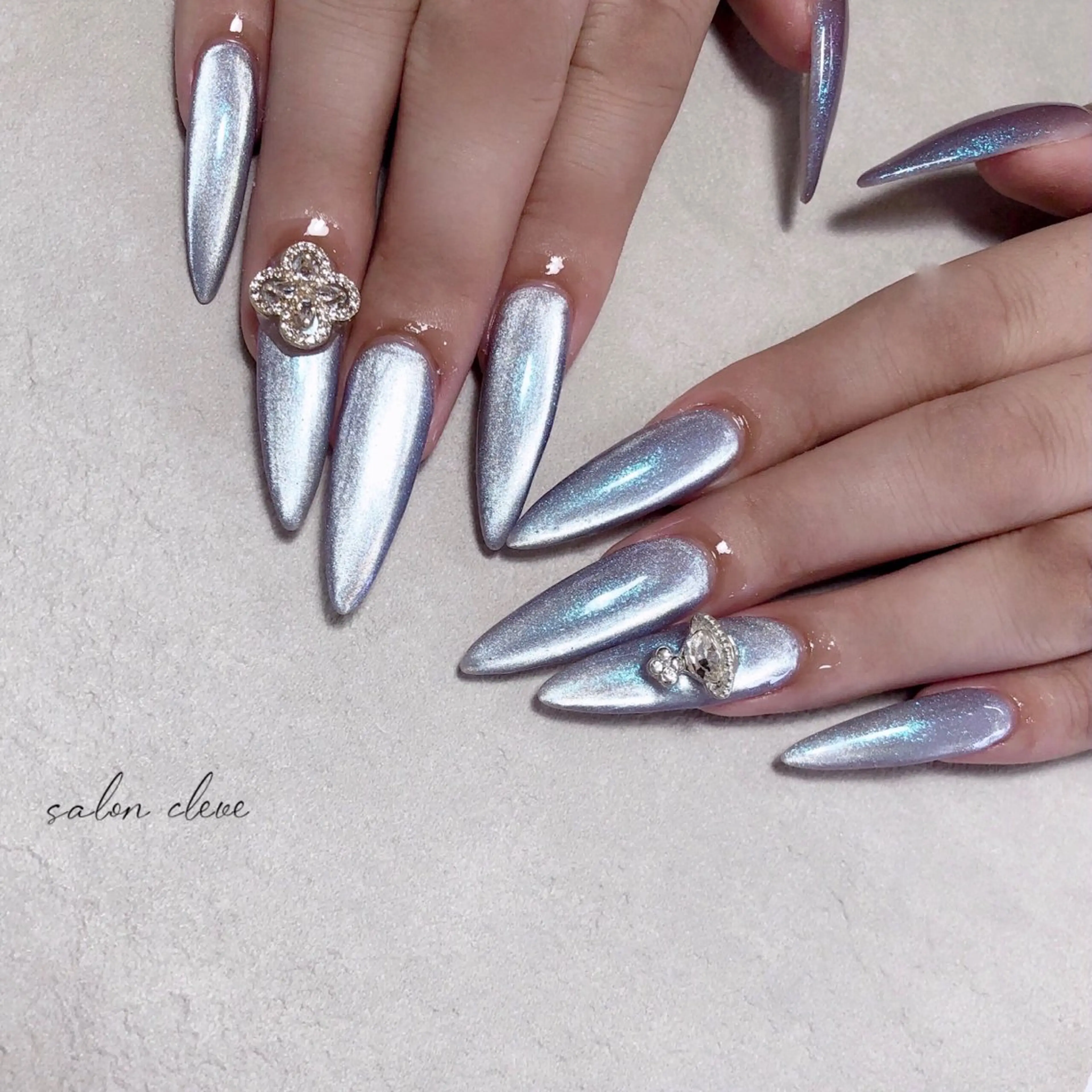 【nail】オフなし+長さ出しジェルロング10本ワンカラー付き1日2名限定！の写真