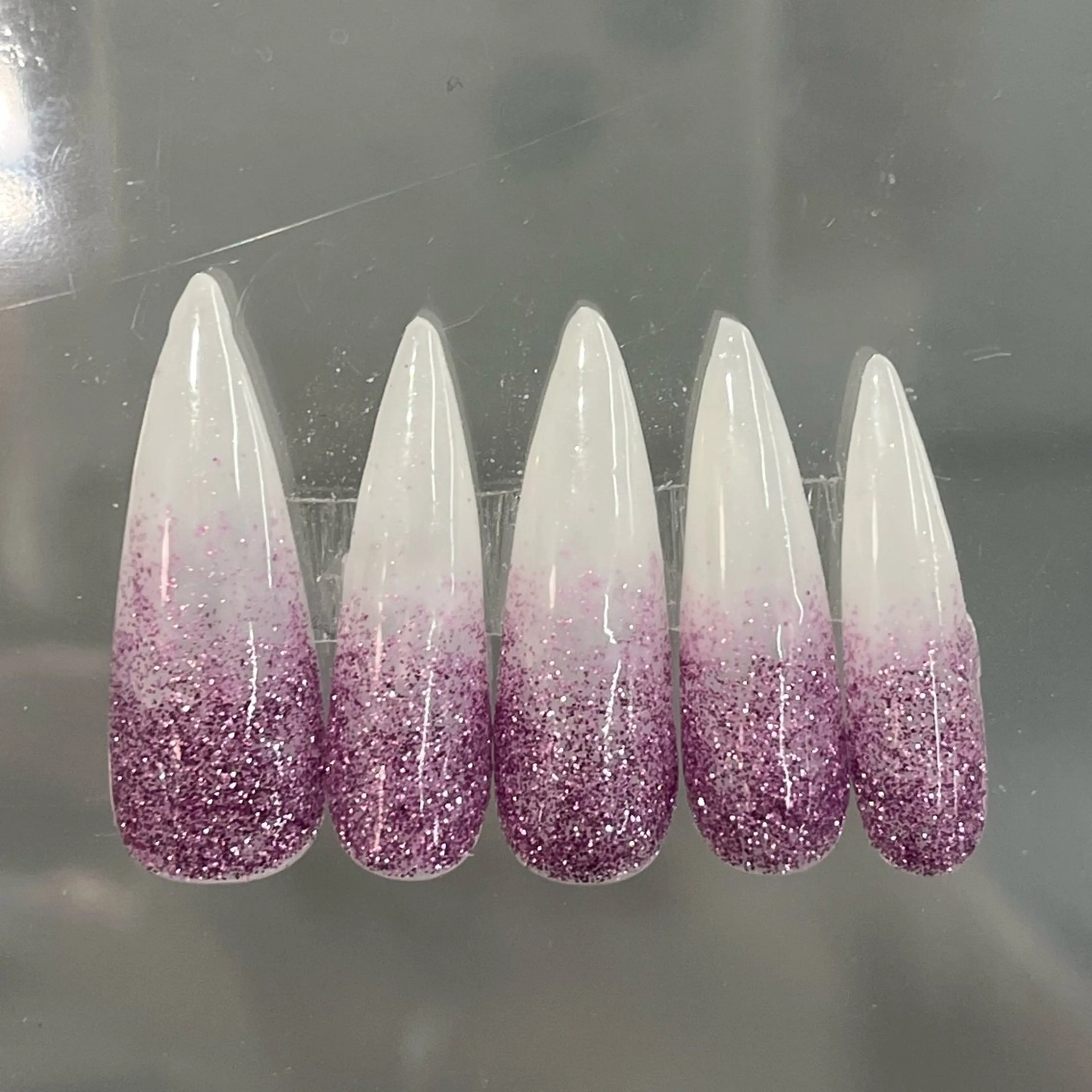 （オフあり）ラメグラデーション💎✨お色味カラー変更可の写真