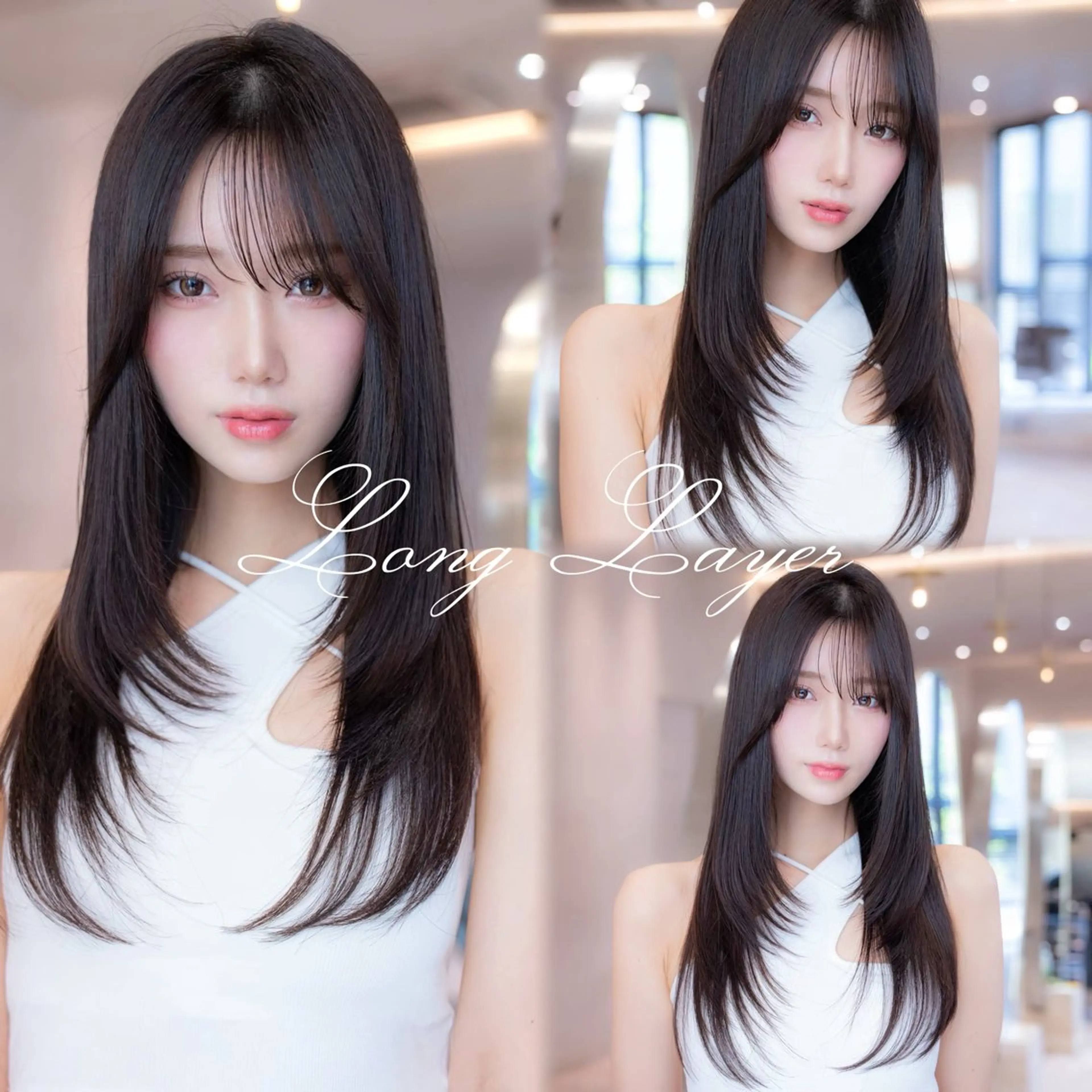 【💫1日1名限定💫】韓国風レイヤーカット🇰🇷＋3step最新トリートメント💎　【1日1名限定】の写真