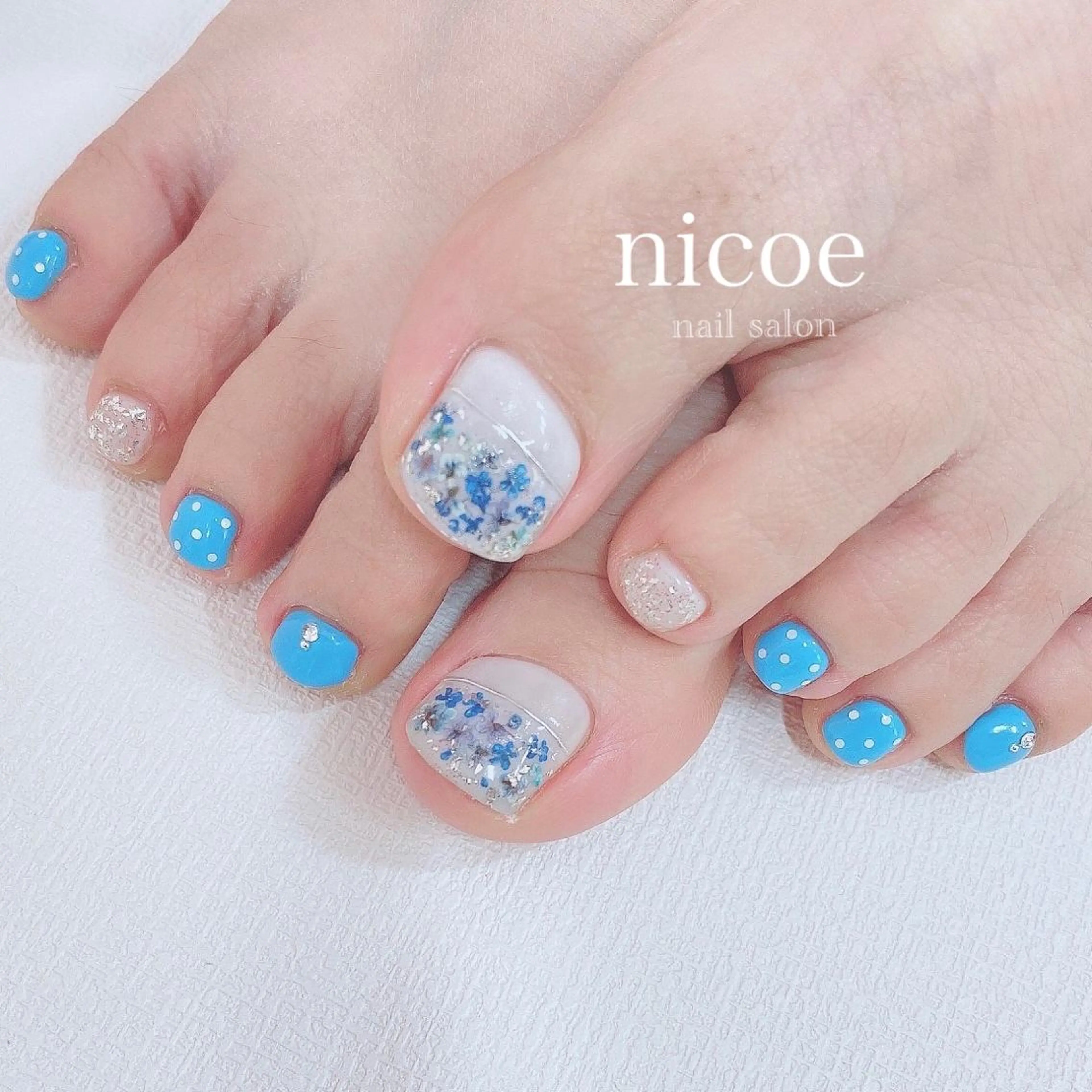 ネイル アートネイル フラワーネイル オフィスネイル ワンカラーネイル ネイルサロン　nicoe【ニコエ】所属・ネイルサロン nicoeのネイルデザイン