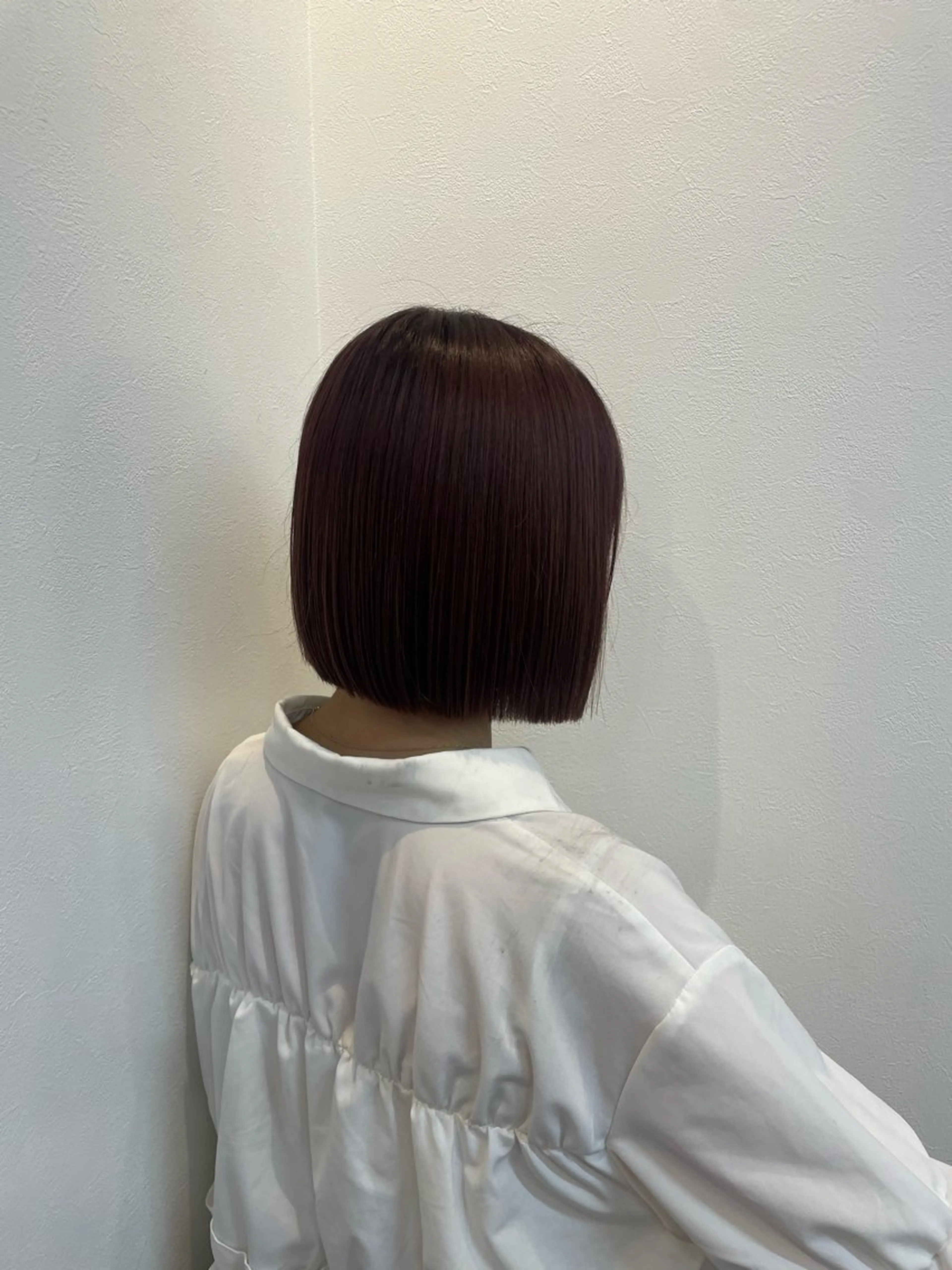 ショート ボブ カット トリートメント MASHIRO💎 透明感カラー/カットのヘアスタイル