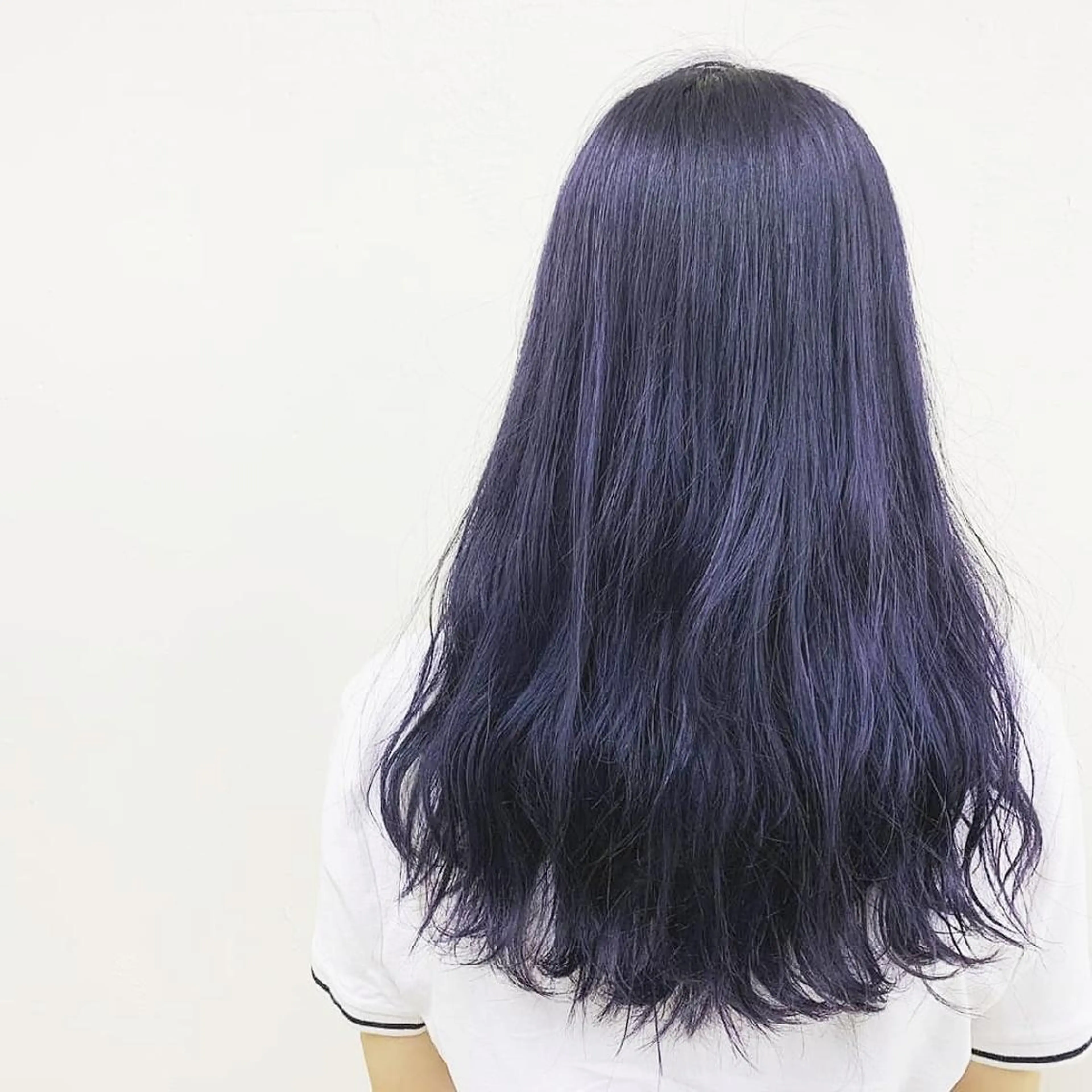 ロング カラー ブルーカラー ダブルカラー バイオレットカラー カット ヘアカラー トリートメント SALOWIN 札幌大通り店所属・🏆ウルフ/レイヤー 指名No.1山口圭佑のヘアスタイル