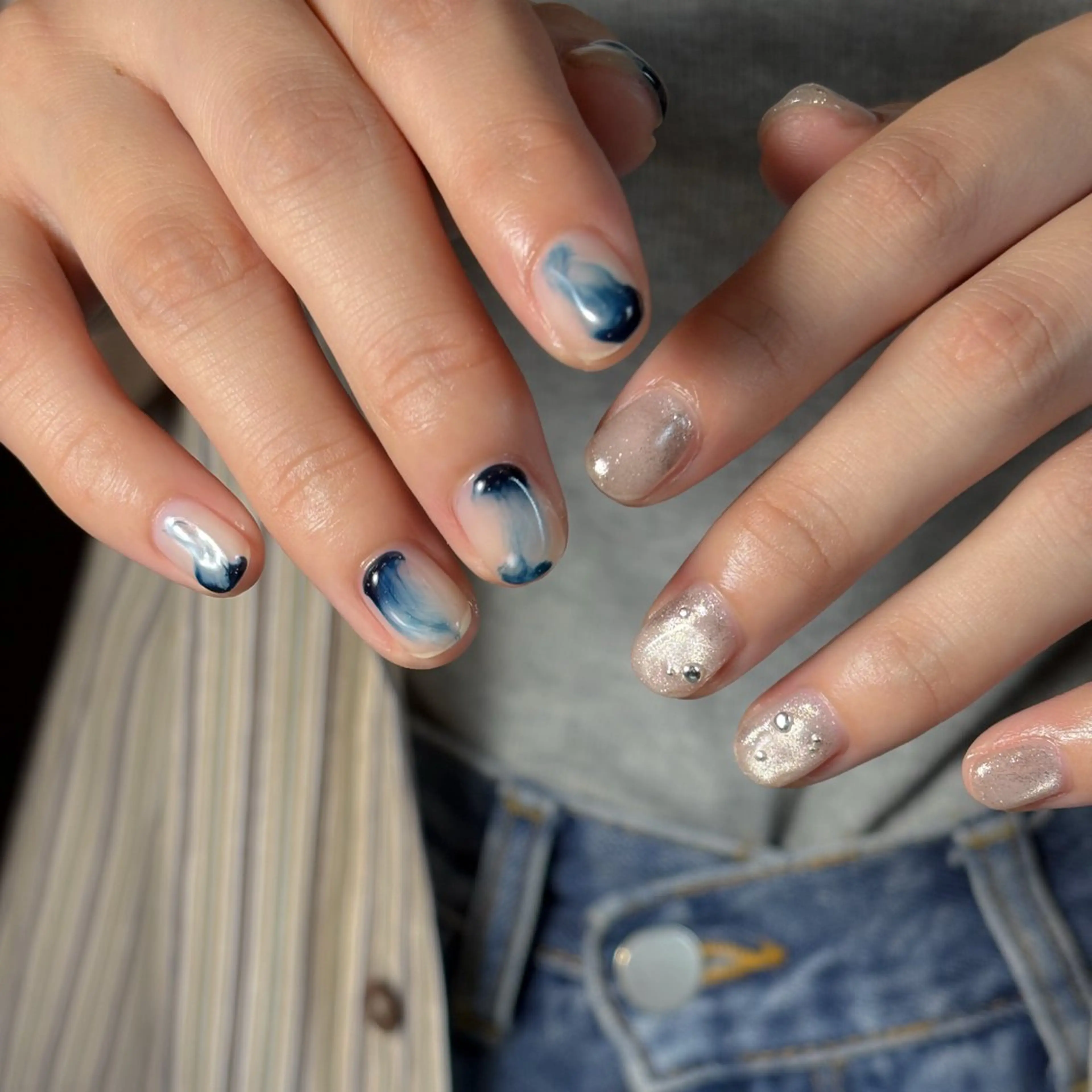 ネイル 持ち込み ハンドネイル ARUM nail shokoのネイルデザイン