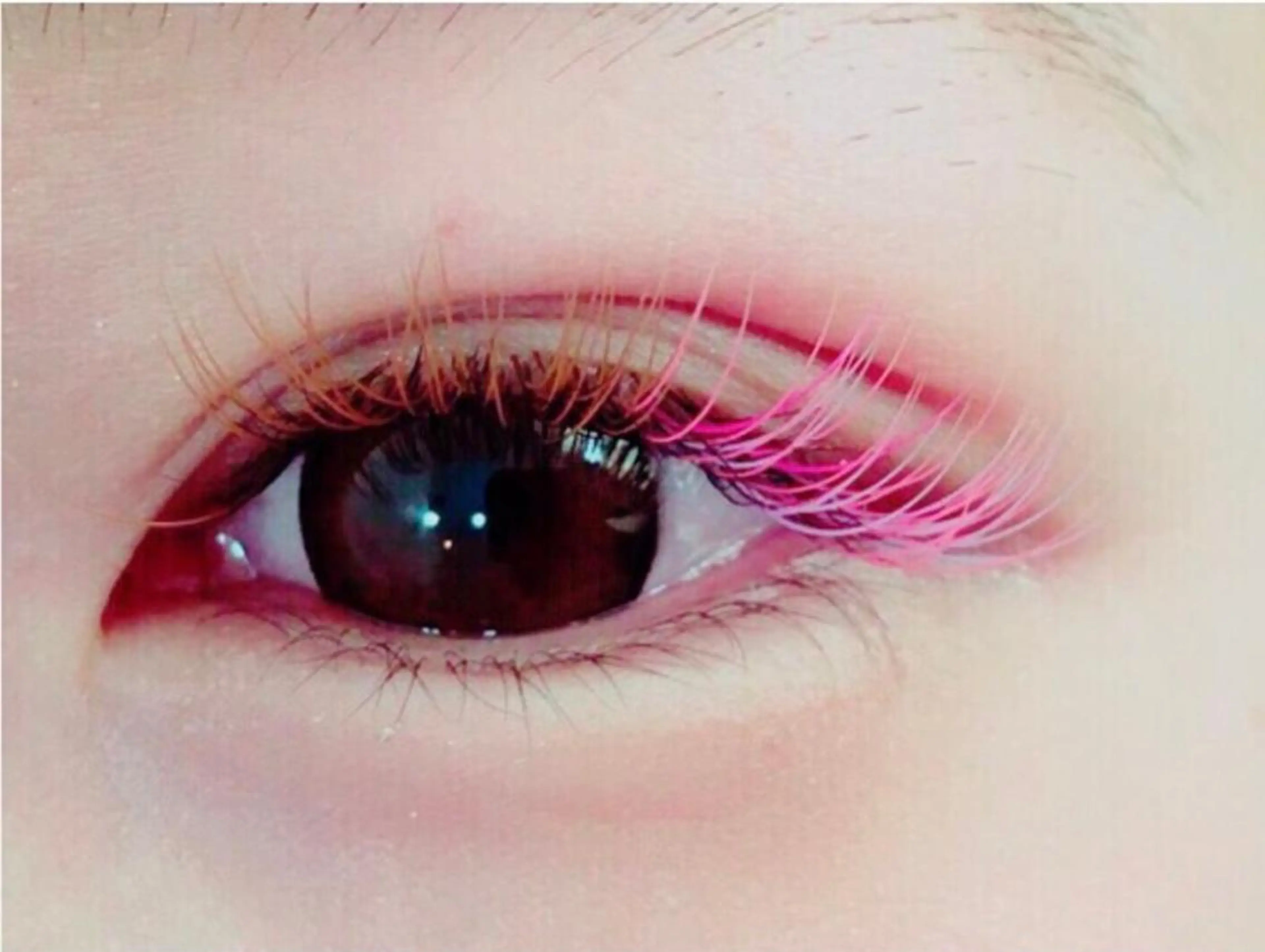 マツエク・マツパ カラーマツエク 立川 慶美のマツエク・マツパデザイン