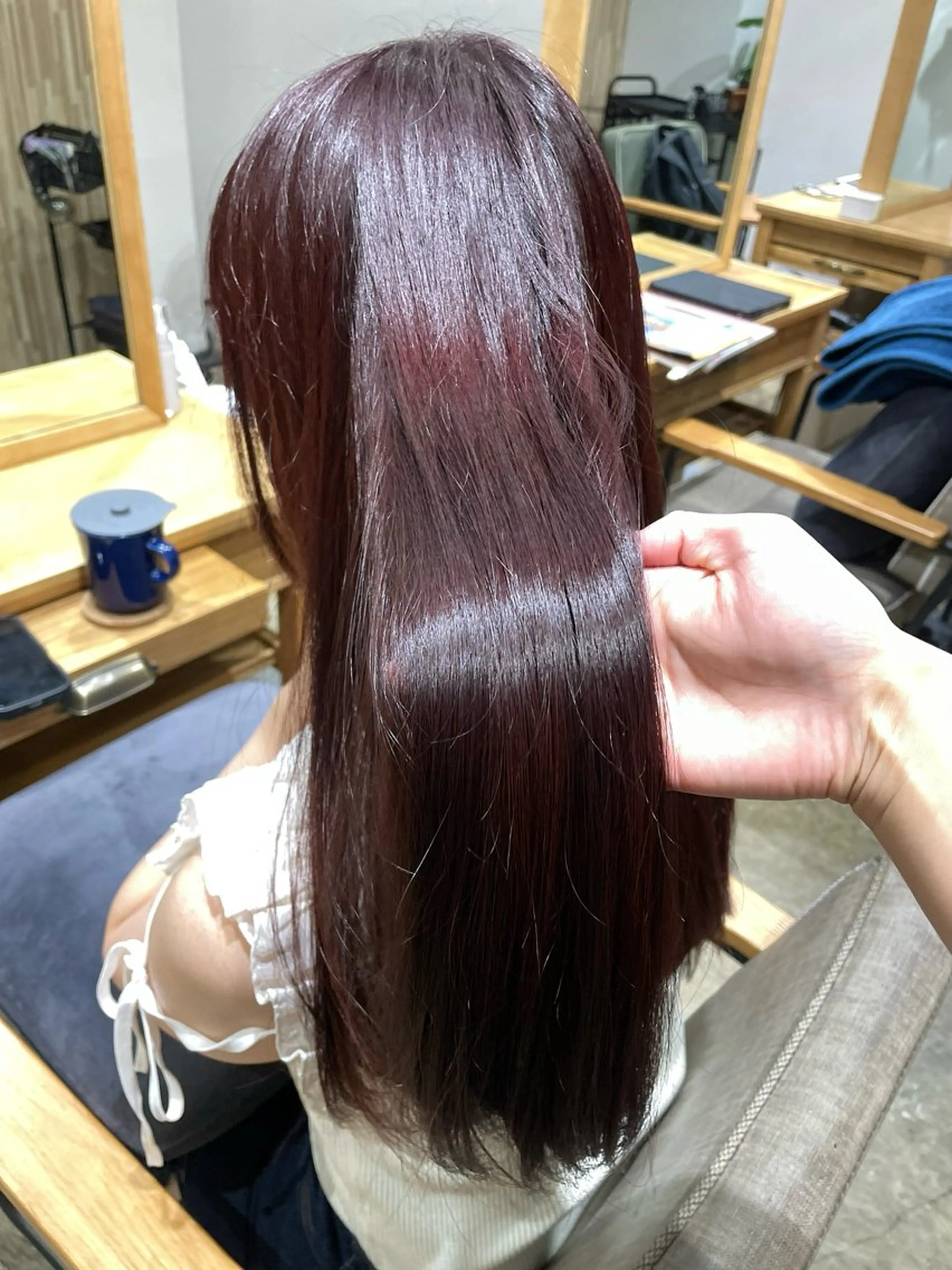 ロング ヘアカラー トリートメント 🖤keina🖤 詳細必読:*･のヘアスタイル