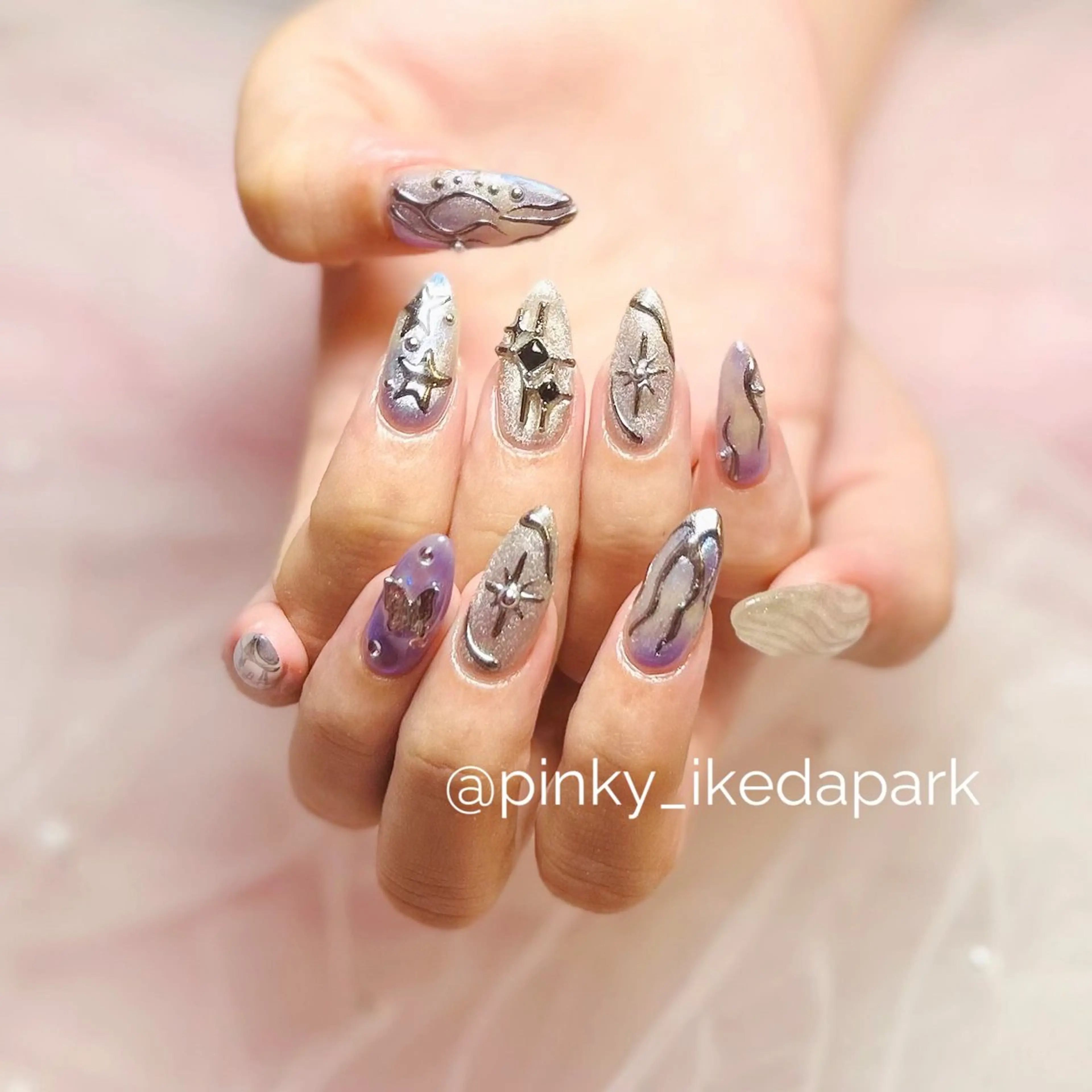 ネイル ハンドネイル PINKY nail所属・ピンキー 池田公園店のネイルデザイン