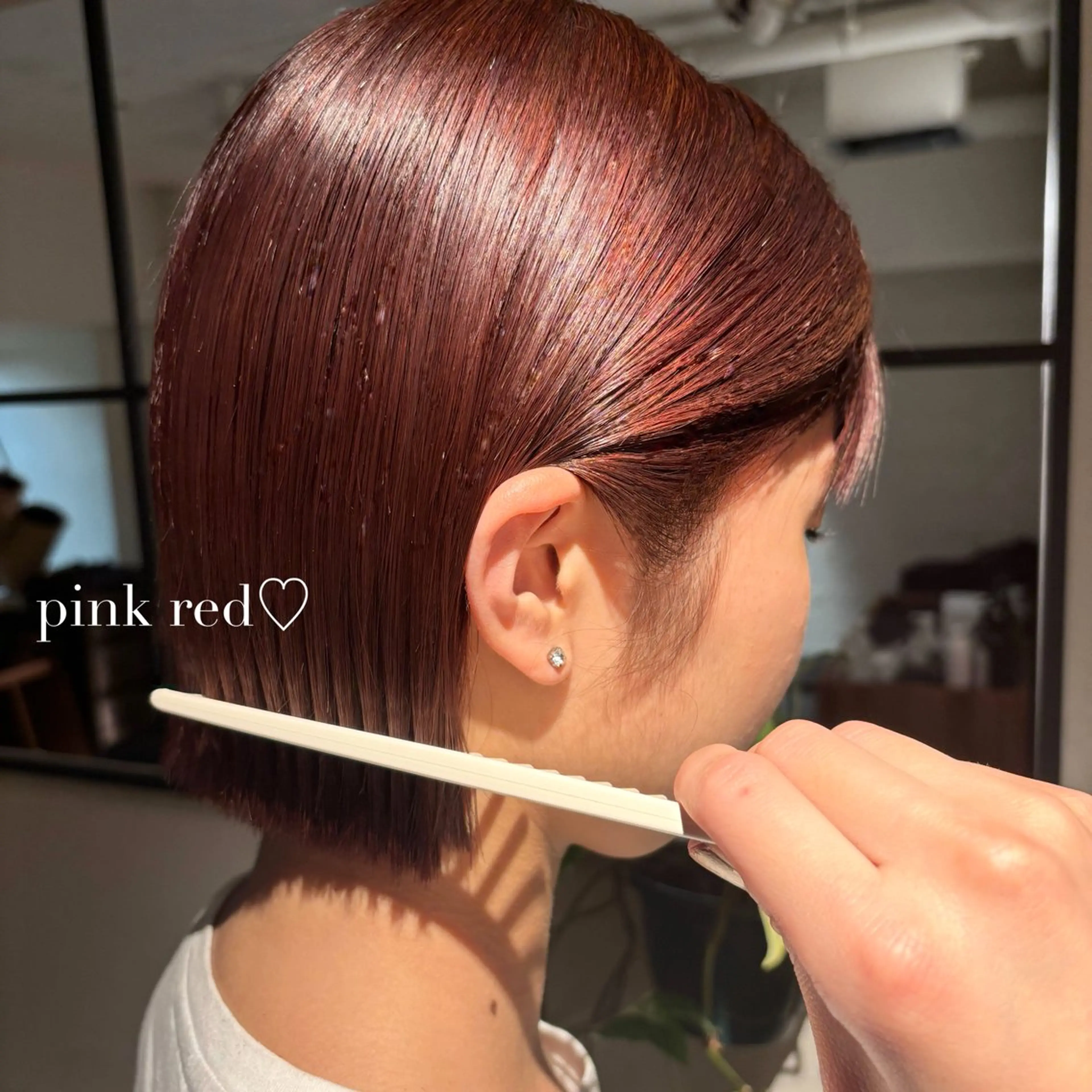 ミディアム カラー カット ヘアカラー ⌇透明感color 🌹ᴍᴇɢᴜᴍɪ ⌇のヘアスタイル
