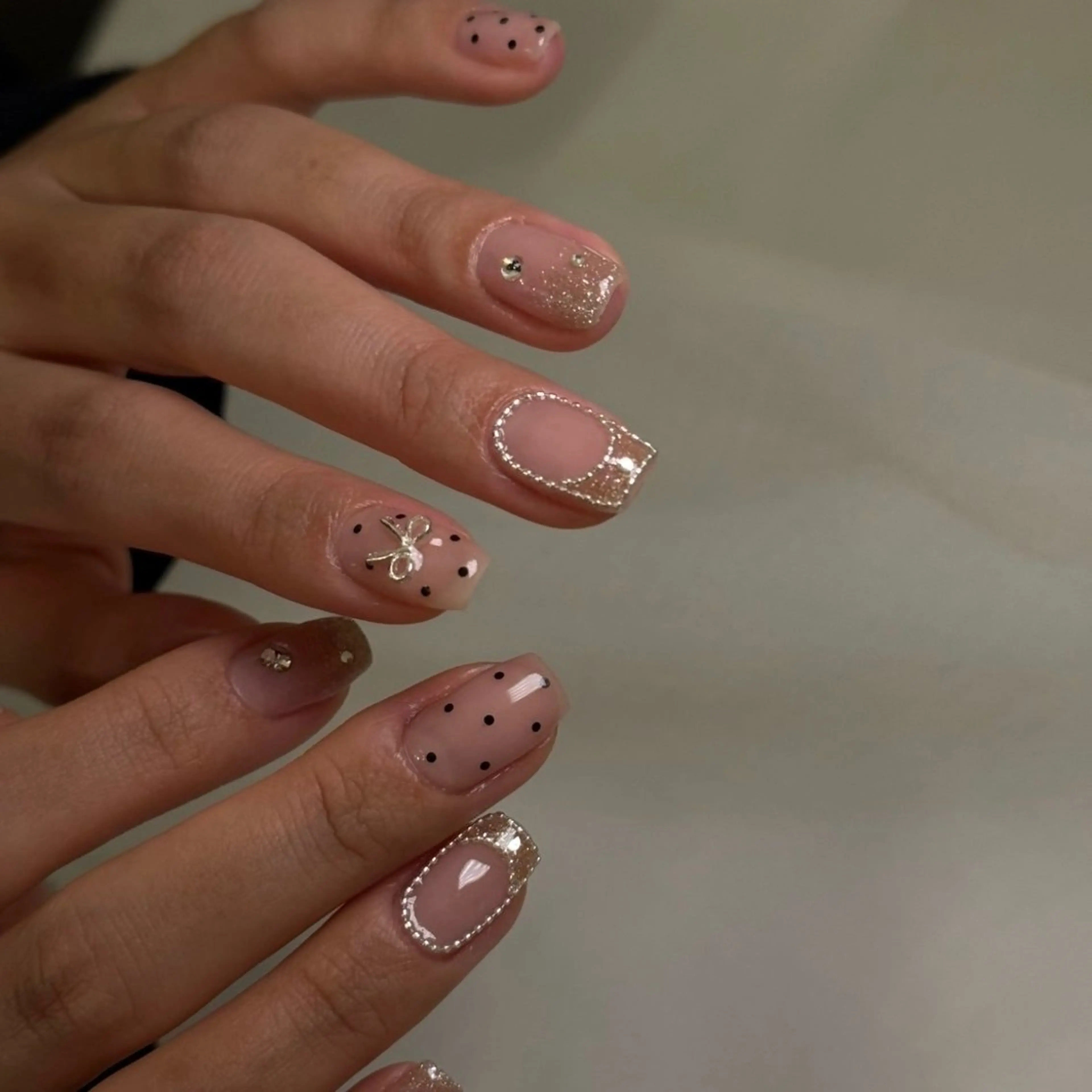 ネイル ガーリー ハンドネイル Rich+nail🫧仙台🫧所属・Rich+nail 🫧仙台🫧のネイルデザイン