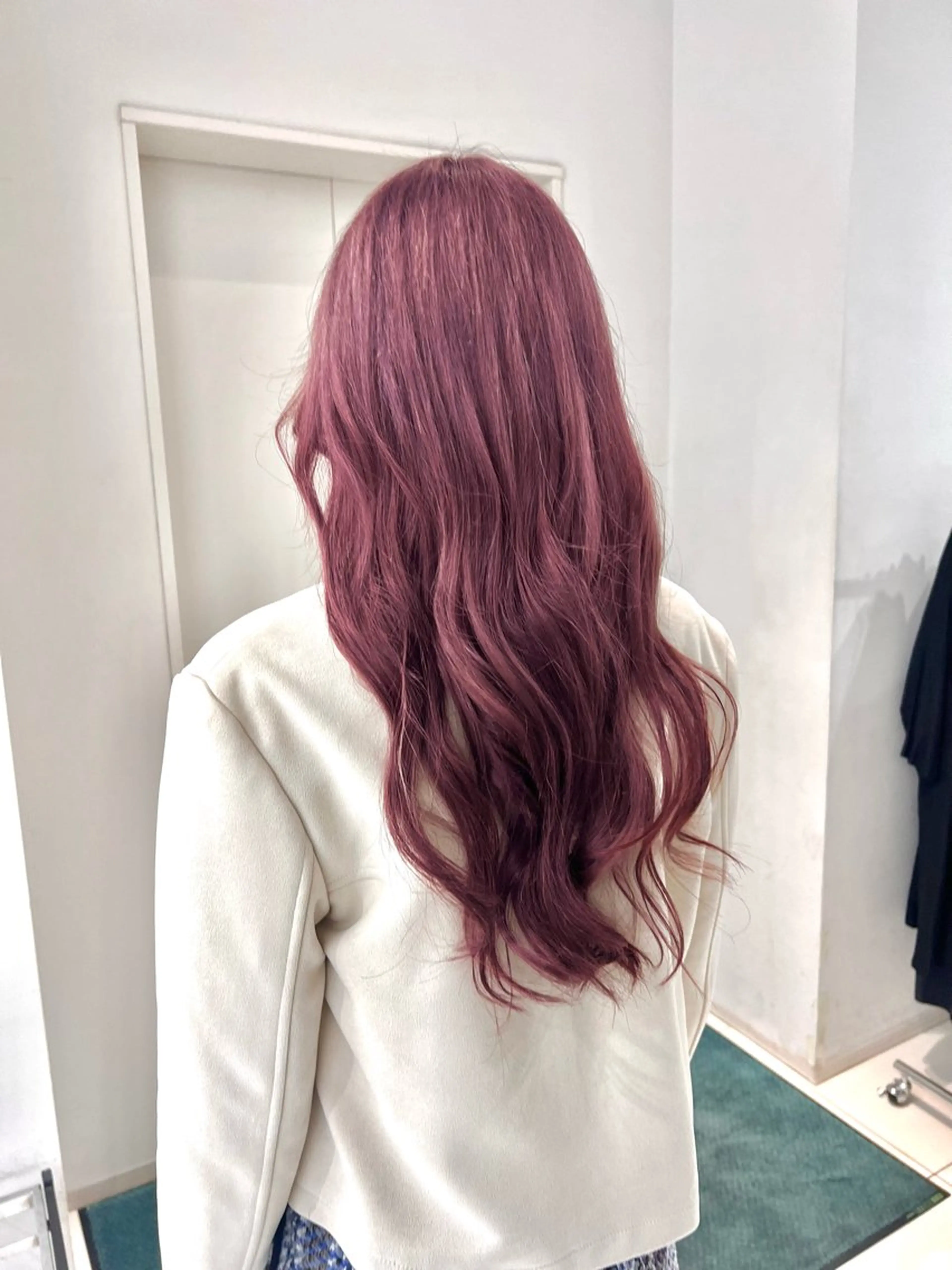 ロング ハッタ ミクのヘアスタイル