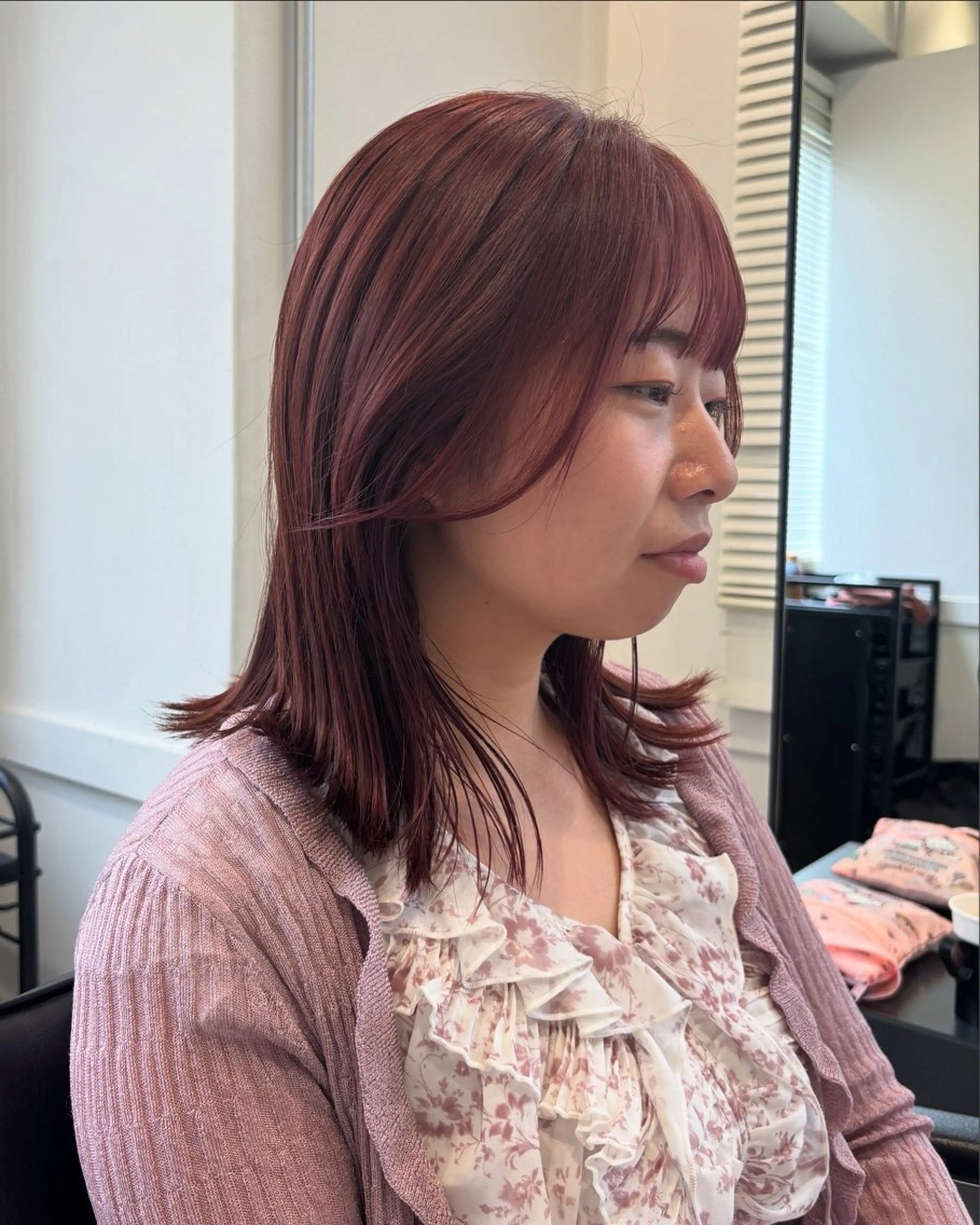 ミディアム カラー ヘアカラー トリートメント Go Today シェアサロン 横浜店所属・【ただの天才 🎨】のヘアスタイル