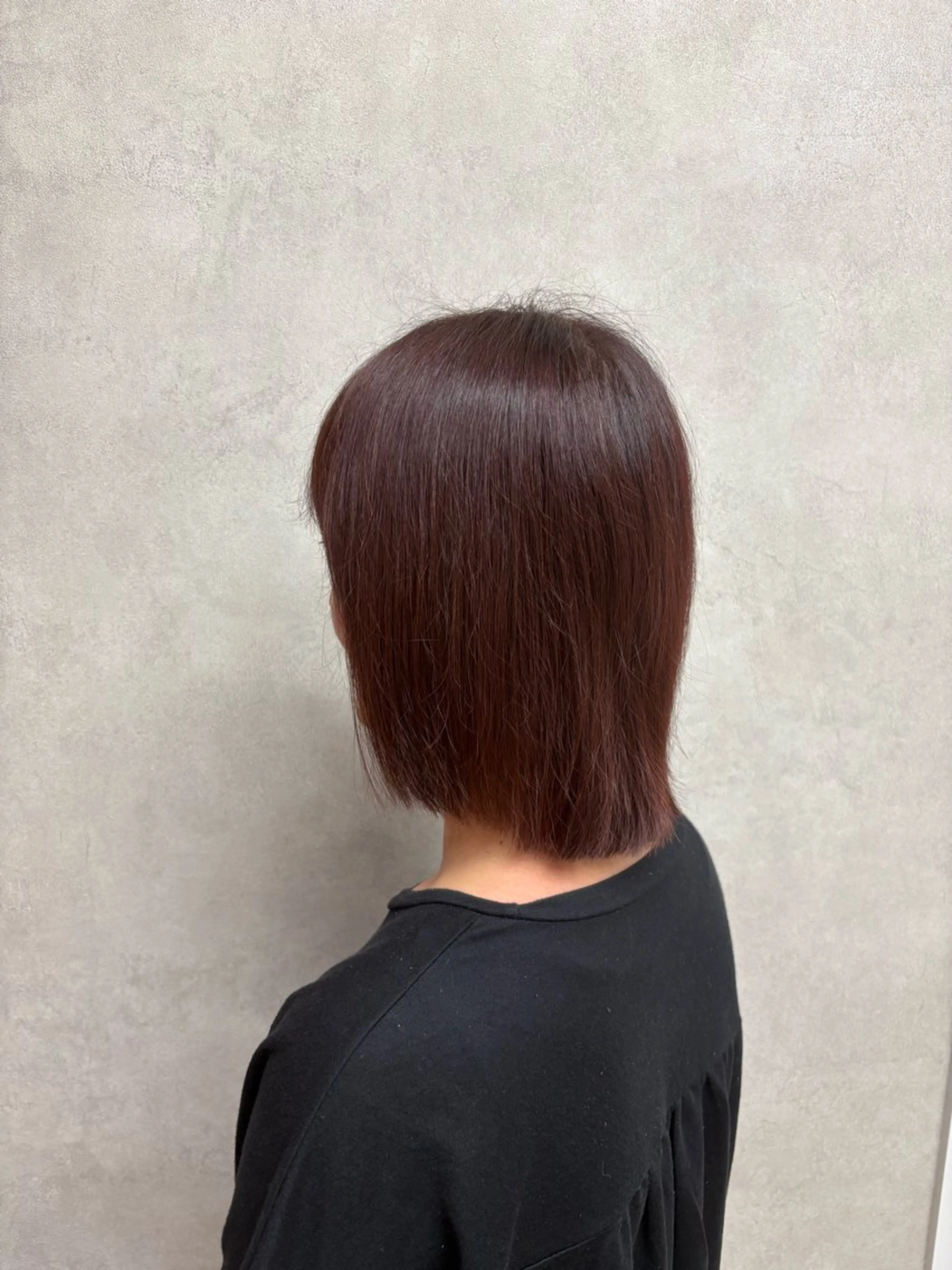 カラー ブラウンカラー ピンクカラー トウダ リリカのヘアスタイル
