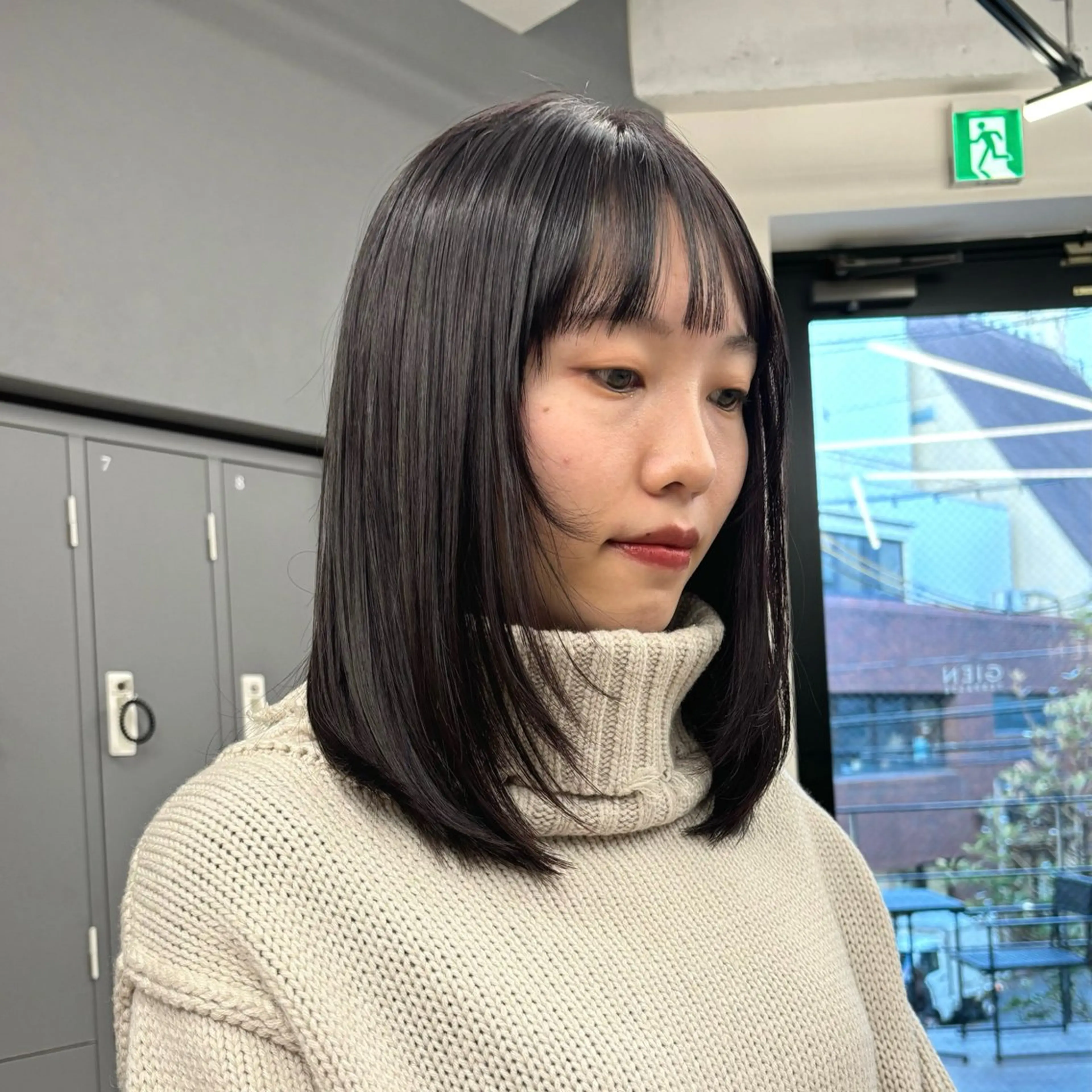 ミディアム 木村 泰晟のヘアスタイル