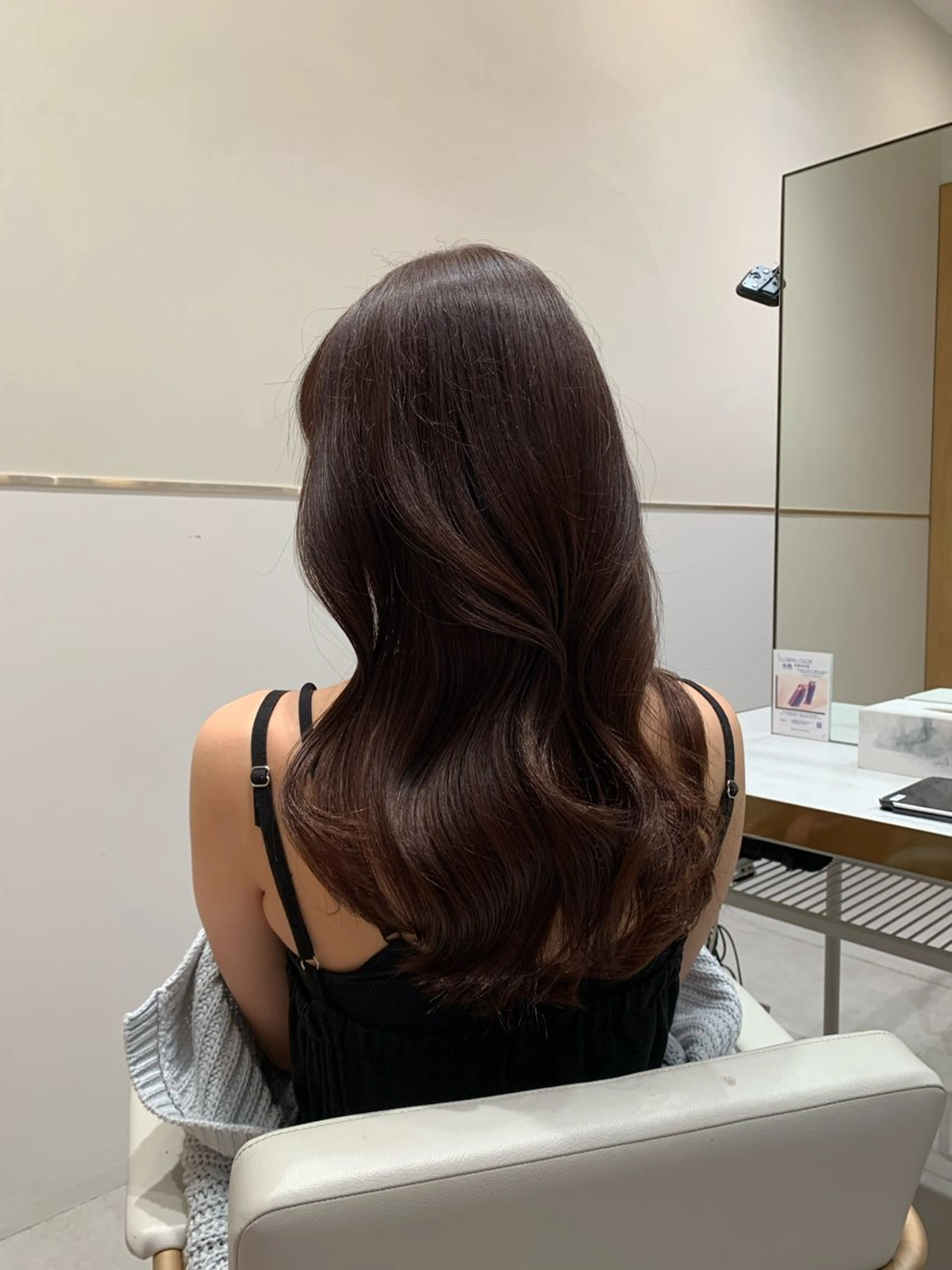 ロング カラー ヘアアレンジ 小塩 萌々香のヘアスタイル