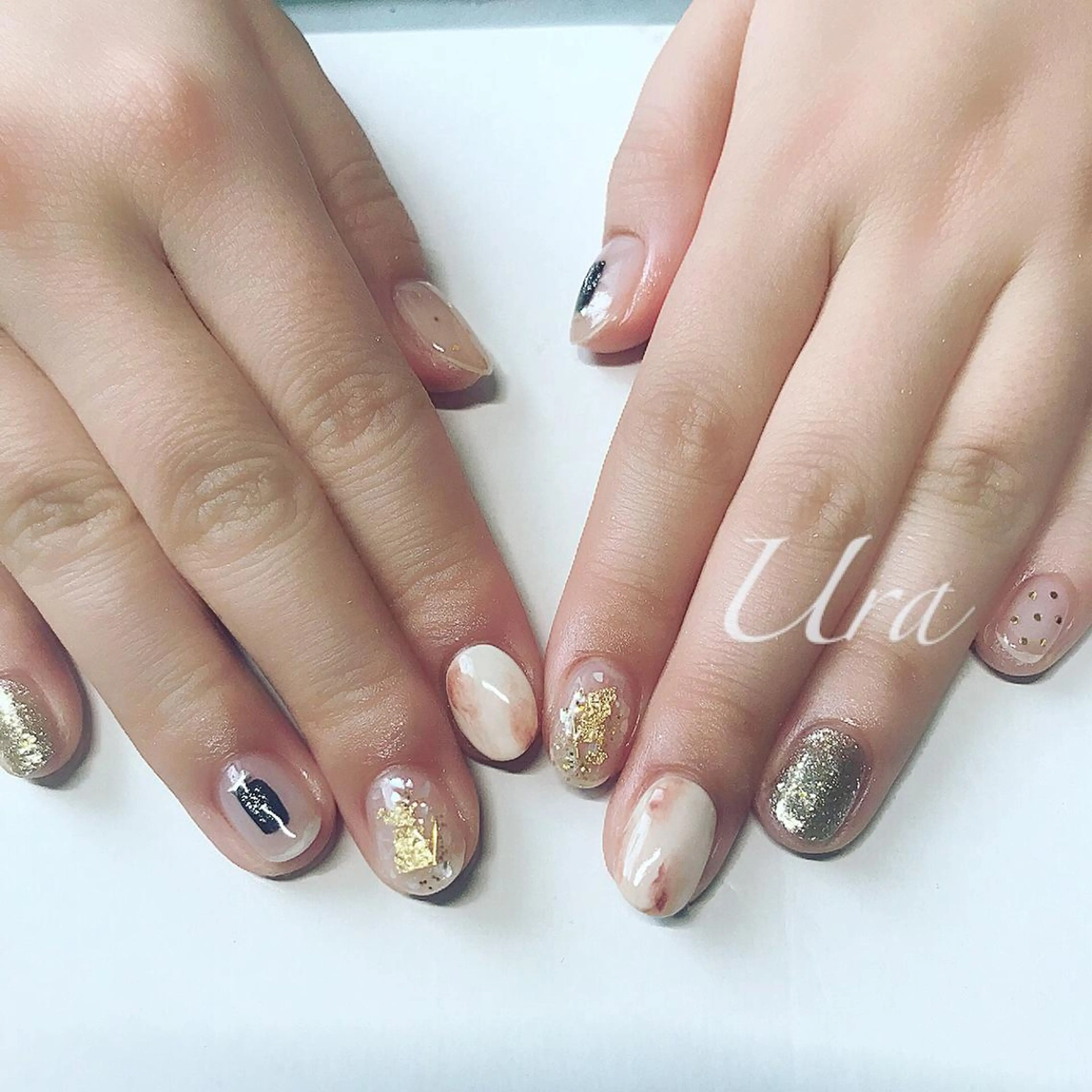 ネイル ニュアンスネイル UrakoNail 《nail》のネイルデザイン