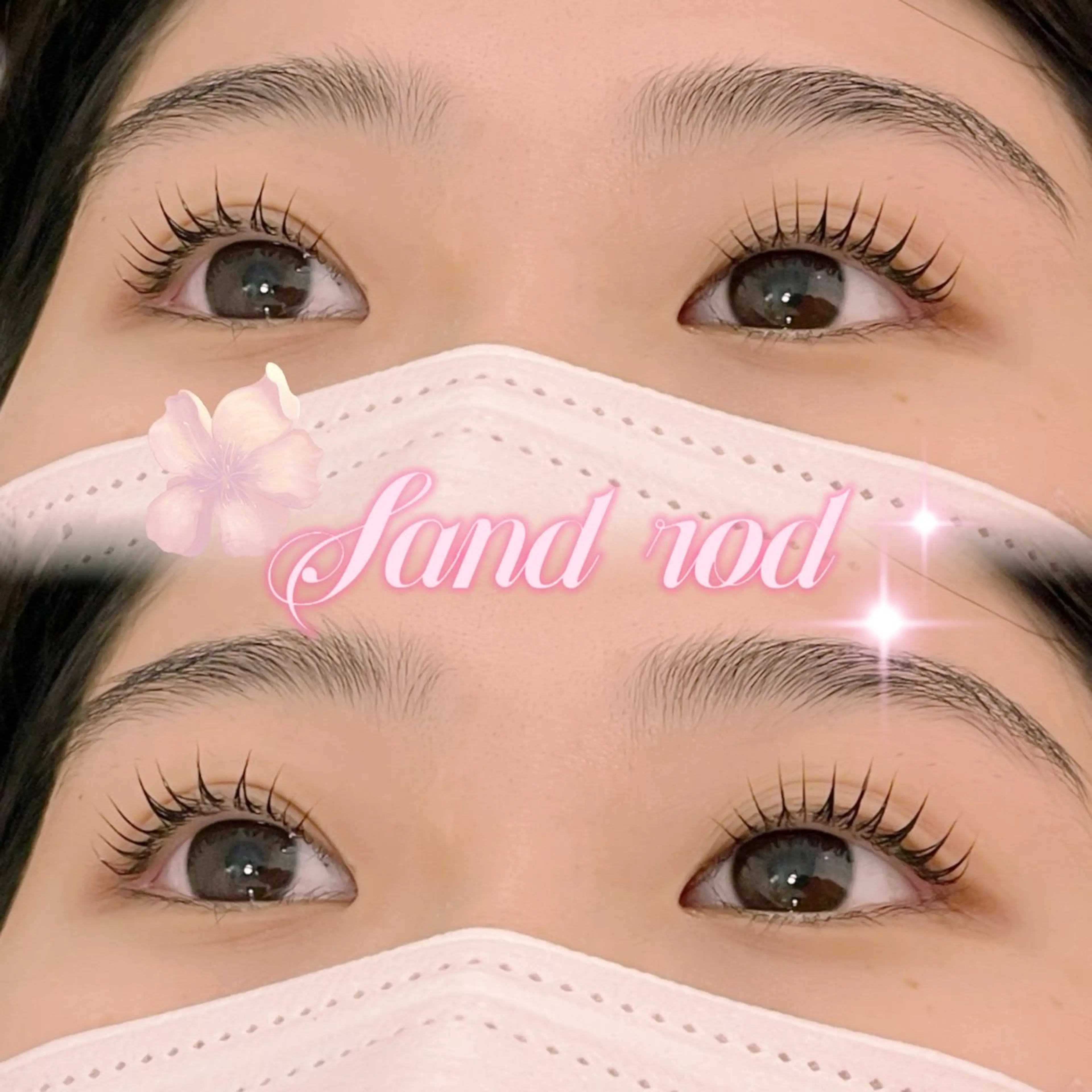 マツエク・マツパ マツパ ♡ re-born sakura ♡のマツエク・マツパデザイン