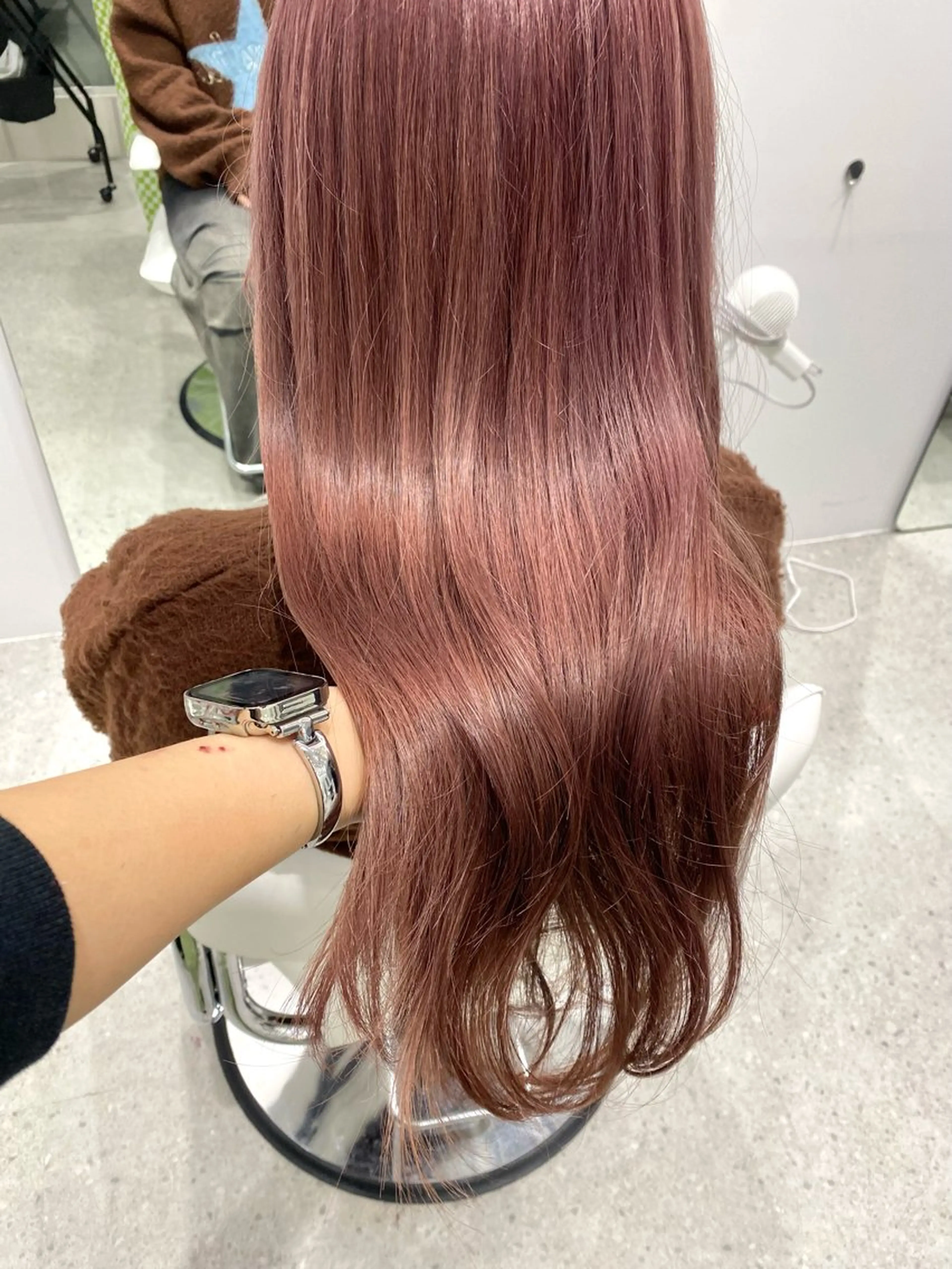 ロング カラー ピンクカラー カットモデル募集✂️ hikaruのヘアスタイル