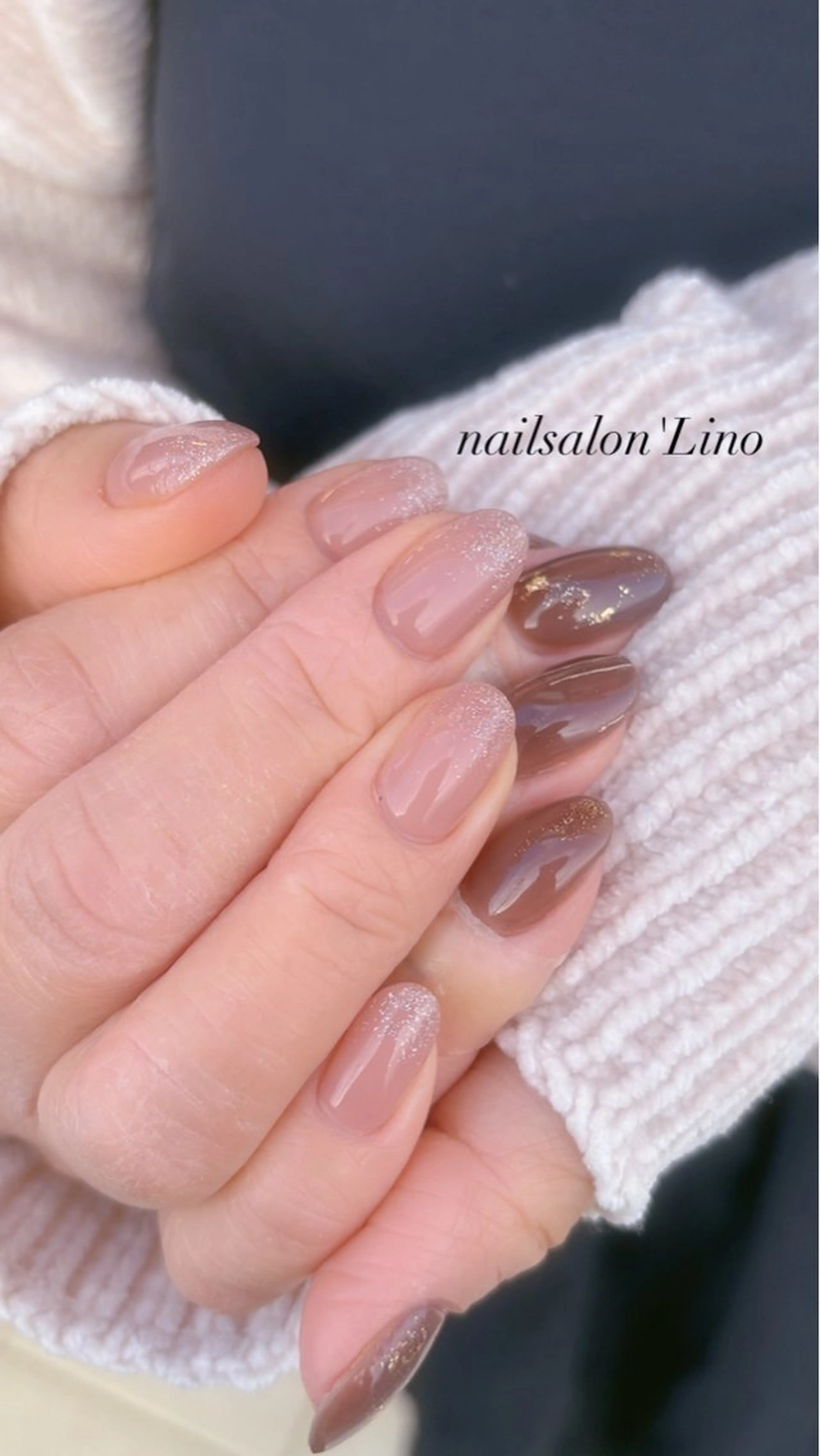 ネイル アートネイル フラッシュネイル ワンカラーネイル シンプルネイル Lino𓂃⟡.· Chizuruのネイルデザイン