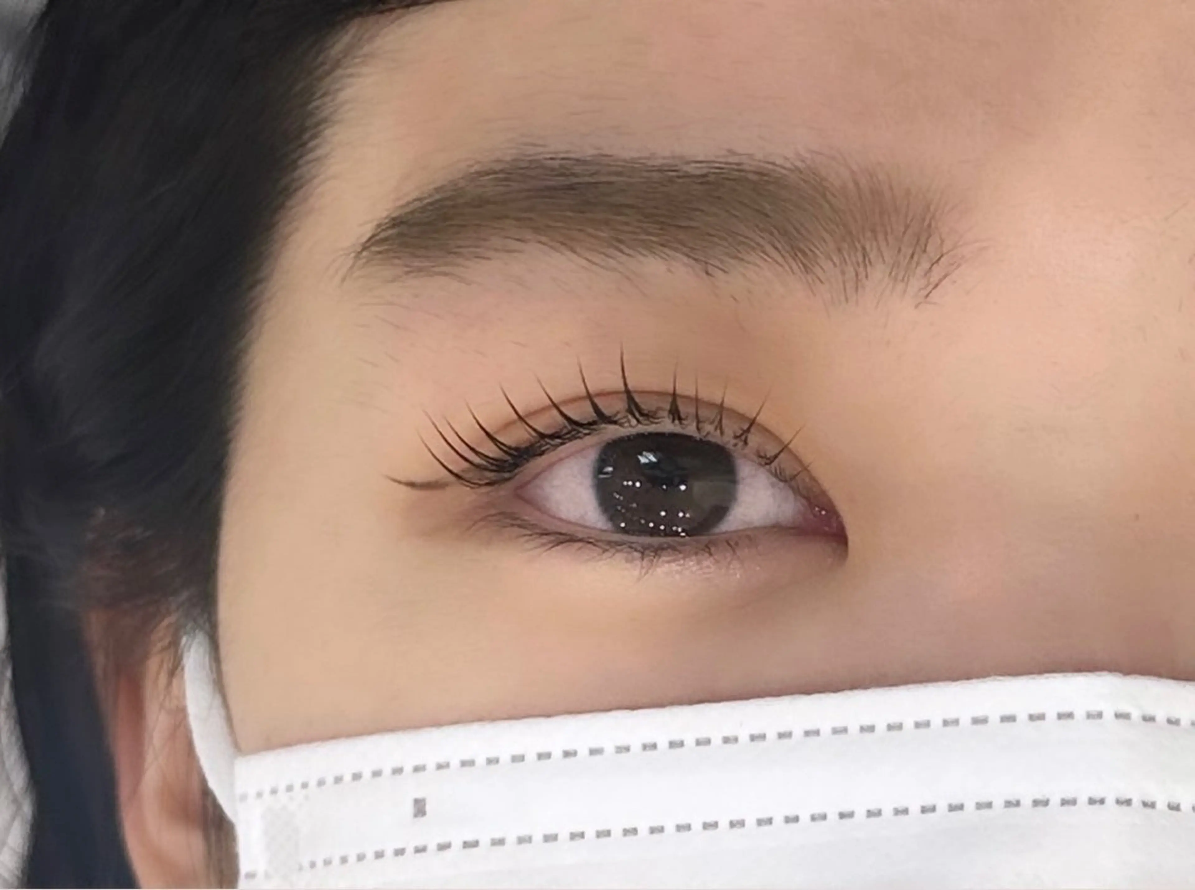 マツエク・マツパ パリジェンヌラッシュリフト 一重×まつ毛パーマ マリーテレジア SHIONのマツエク・マツパデザイン