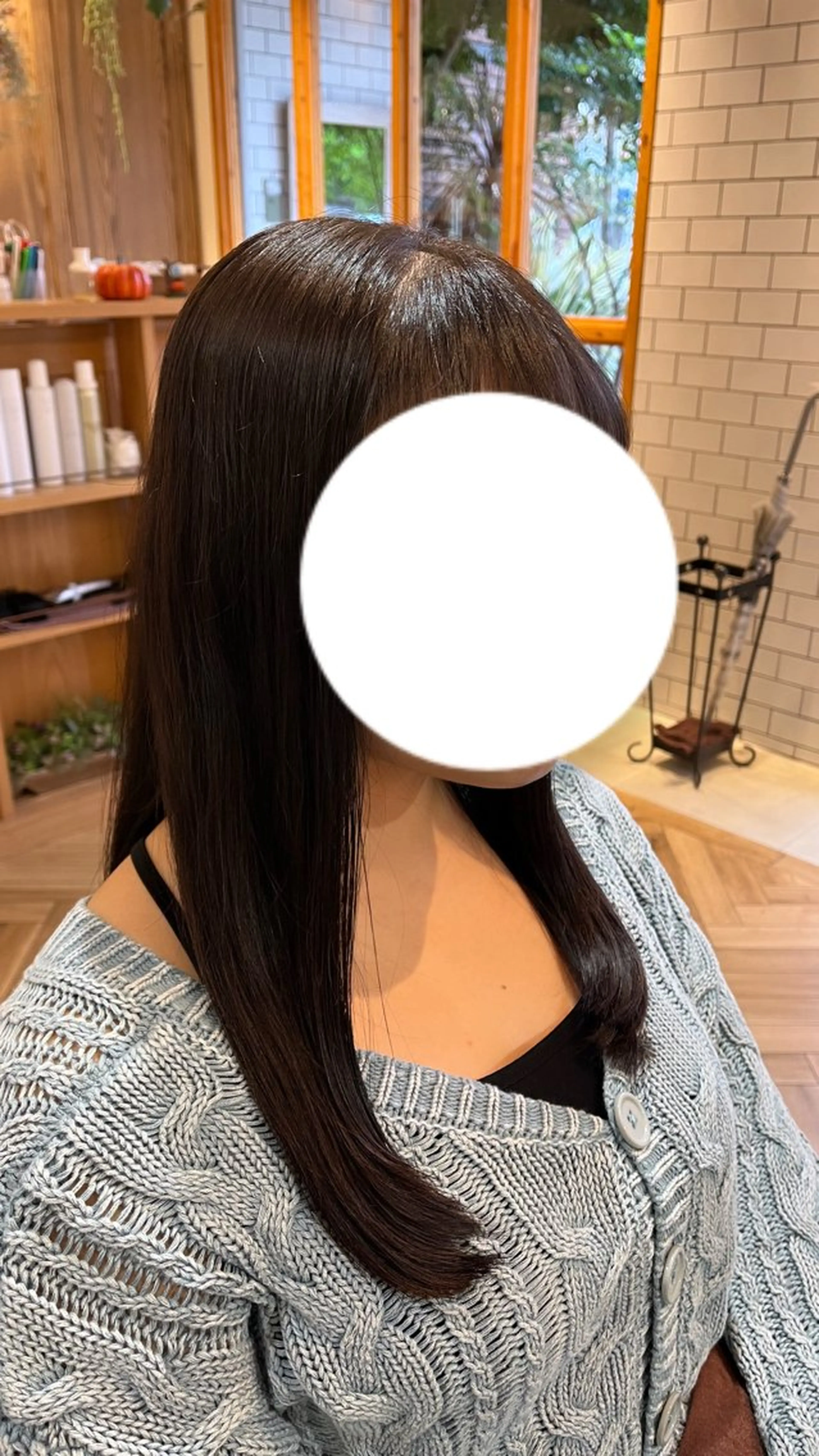 ロング レイヤーカット トリートメント 永野 梨奈のヘアスタイル