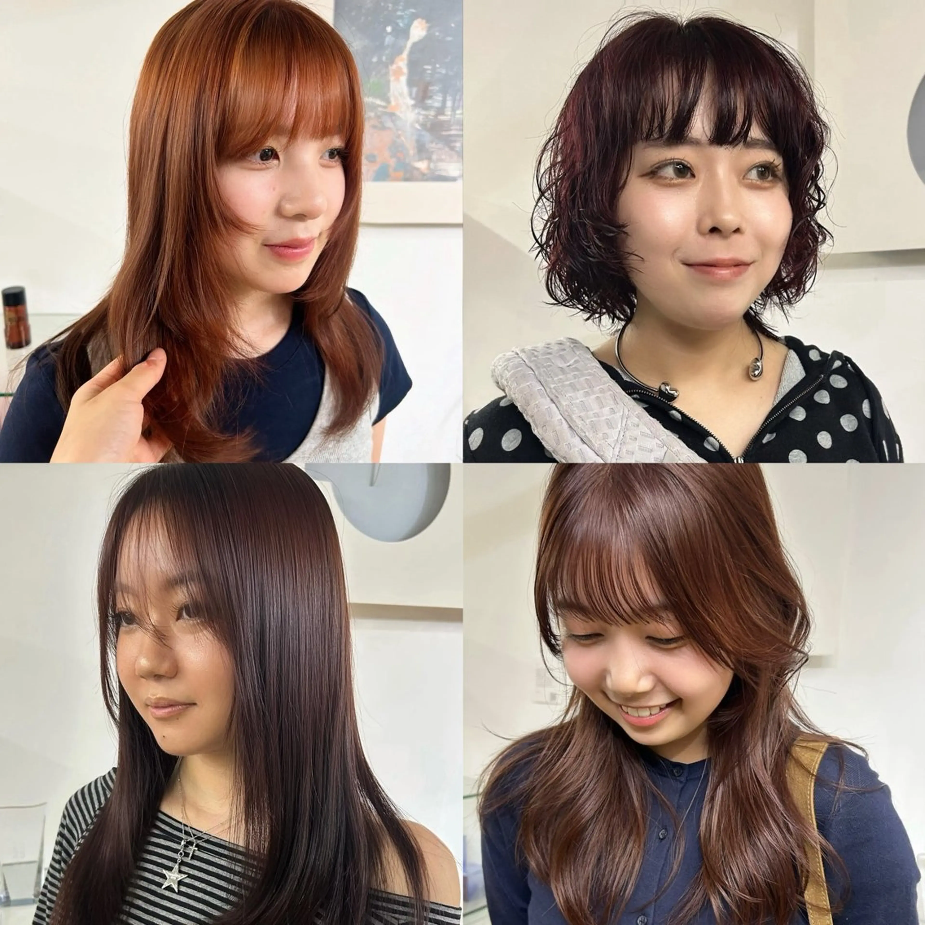カラー ベージュカラー ブリーチ ブリーチなしカラー オレンジ オレンジベージュ ヘアカラー izumi/ 艶感カラーのヘアスタイル
