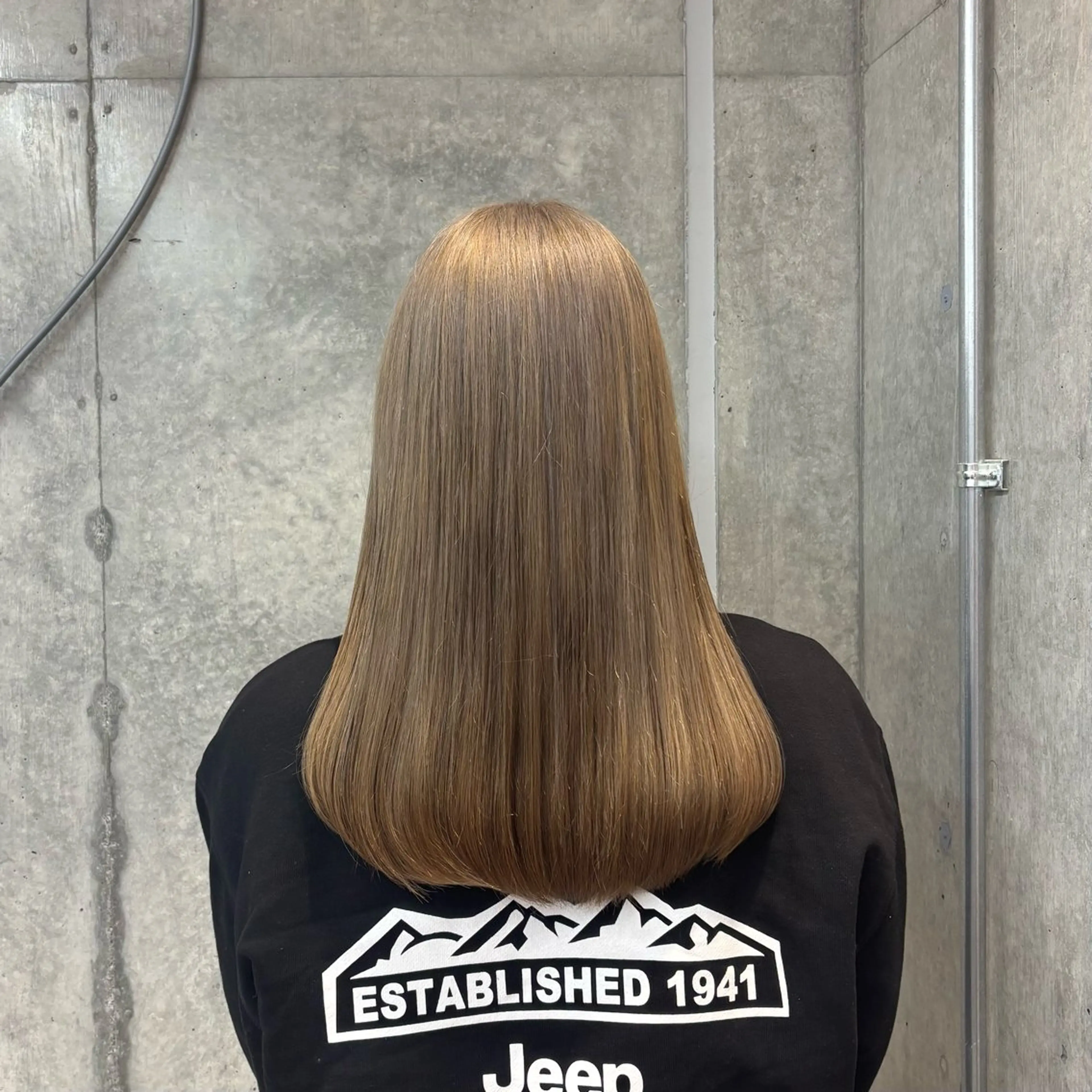 ロング カラー ヘアカラー トリートメント ヘッドスパ ヘアセット 🍎ハイトーン/ 透明感カラー🍎リオのヘアスタイル
