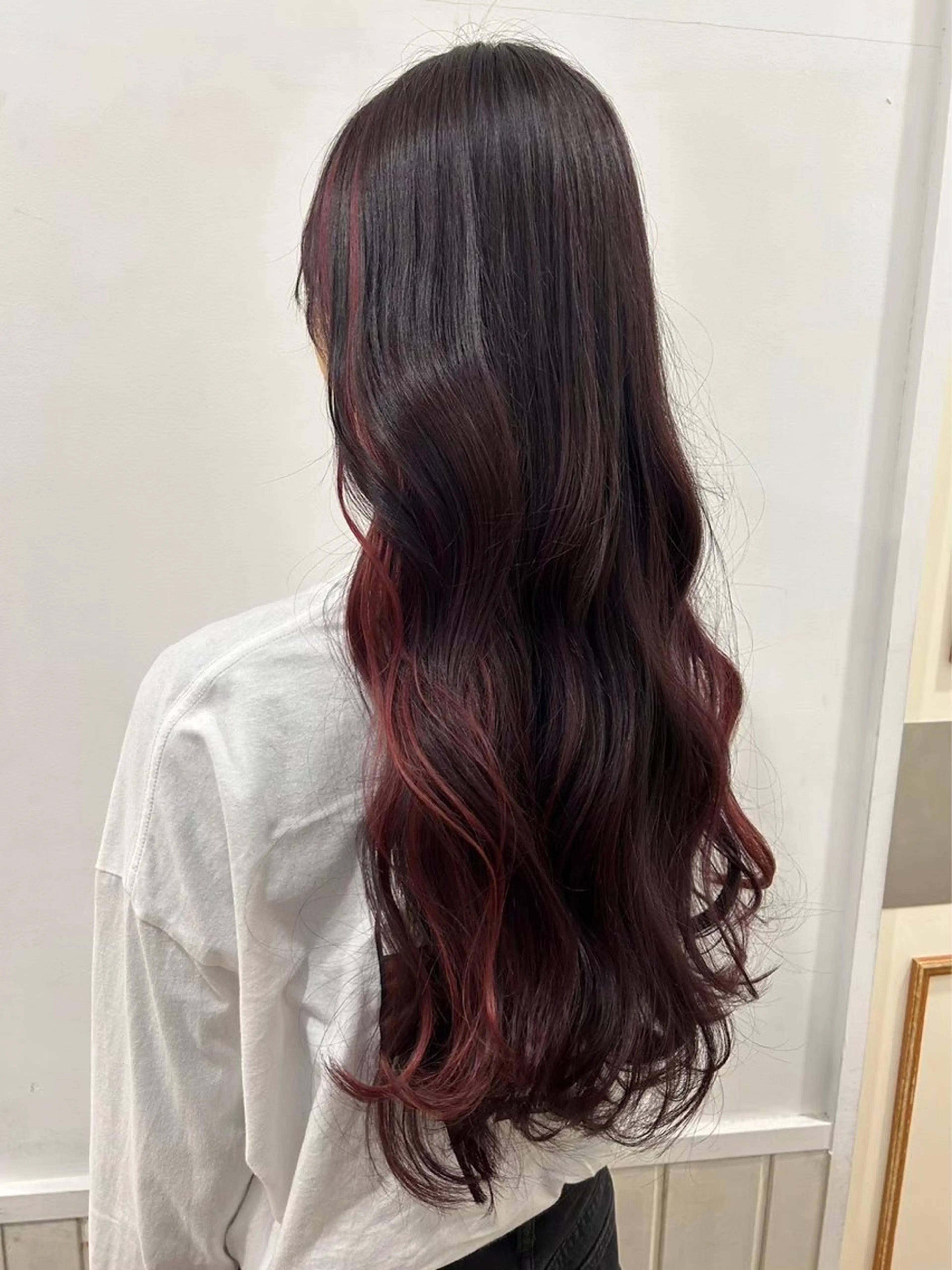 ロング カラー インナーカラー clan en所属・後藤 真友のヘアスタイル