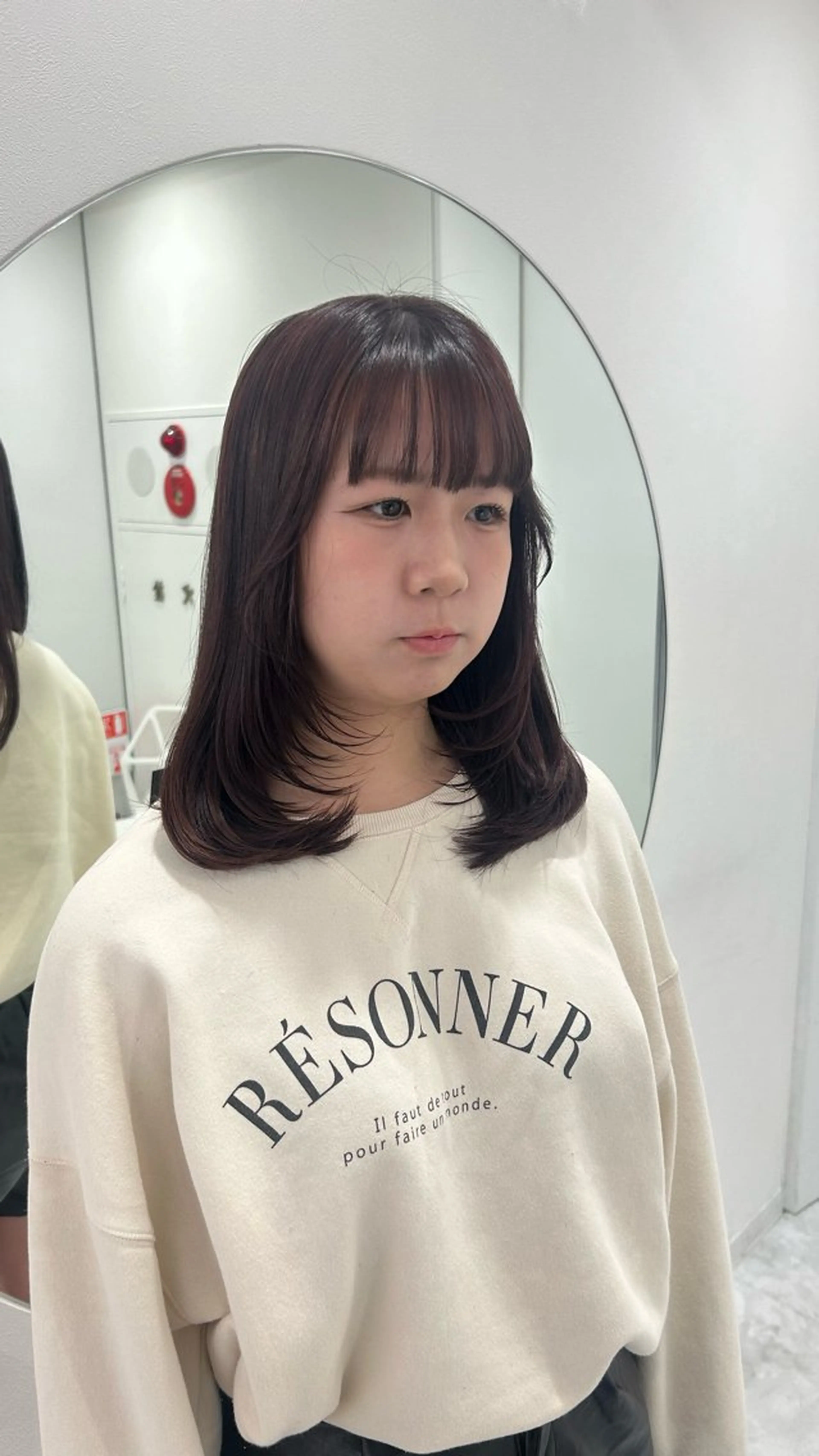 ロング カラー パーマ ヘアアレンジ メンズ キッズ 🩶盛れ✖️韓国ヘア 🩶Himari🎀のヘアスタイル