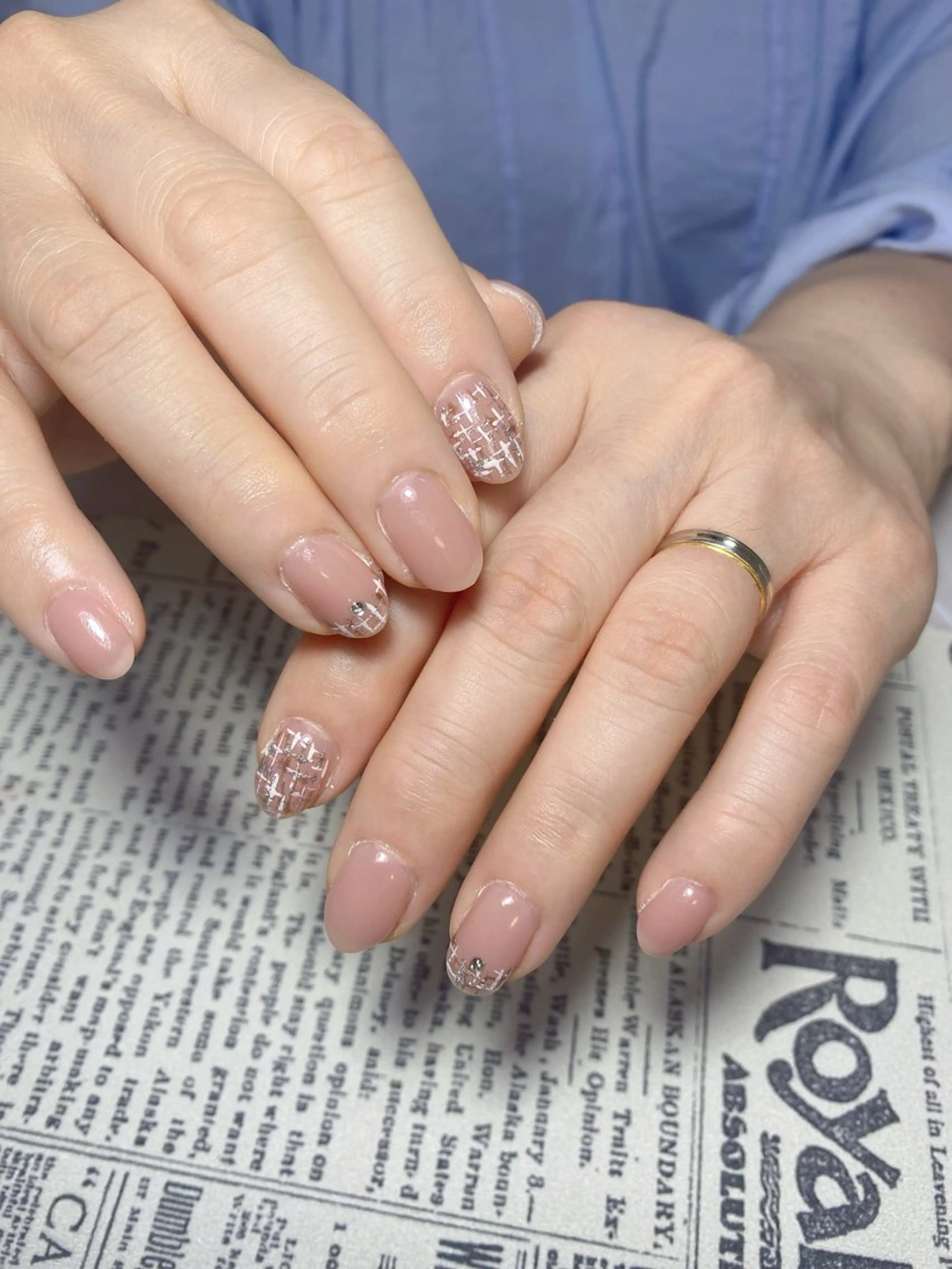 ネイル アートネイル フレンチネイル ジェルネイル グラデーション 韓国ネイル Nail Salon kihi大塚店のネイルデザイン