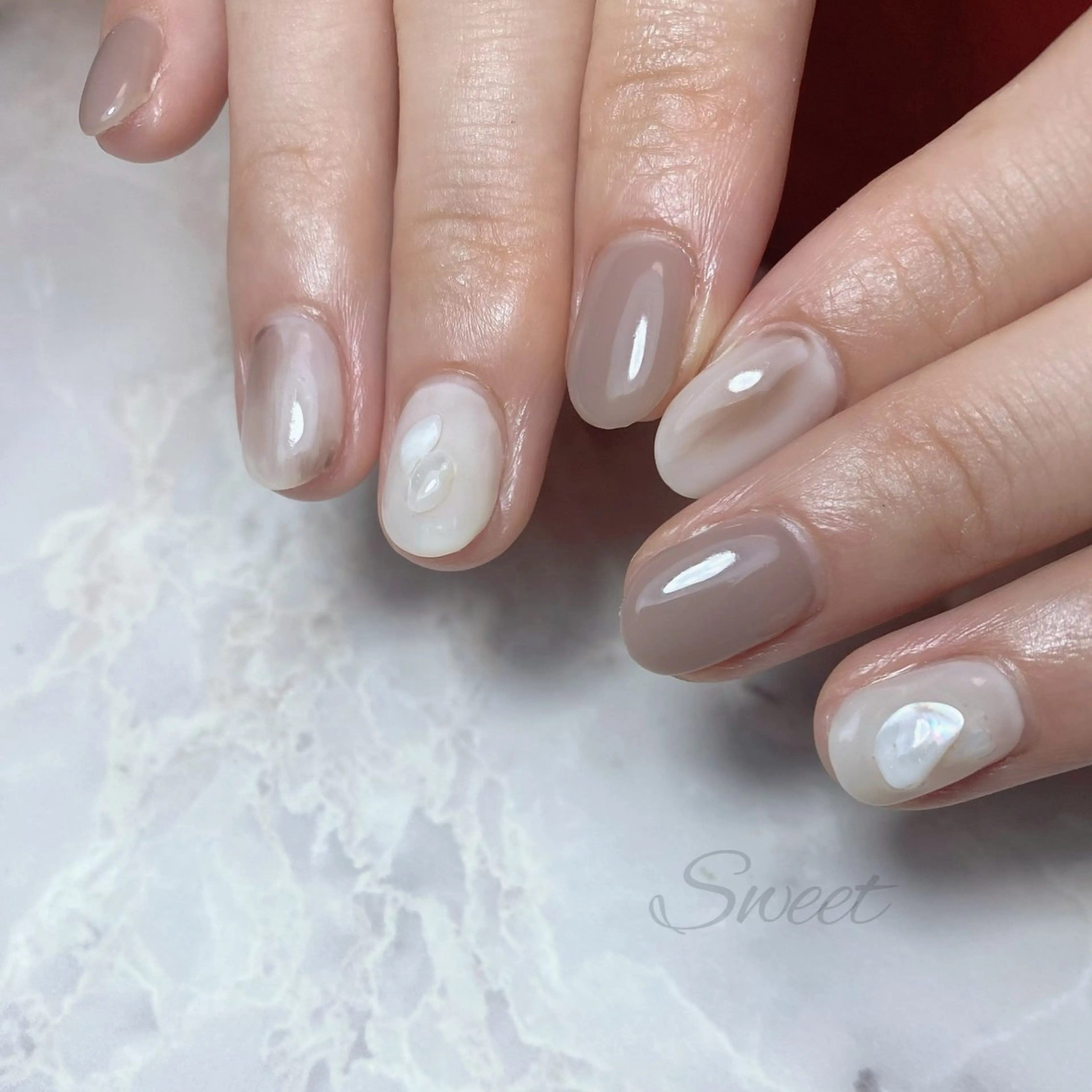 ネイル sweet 仲野陽子のネイルデザイン