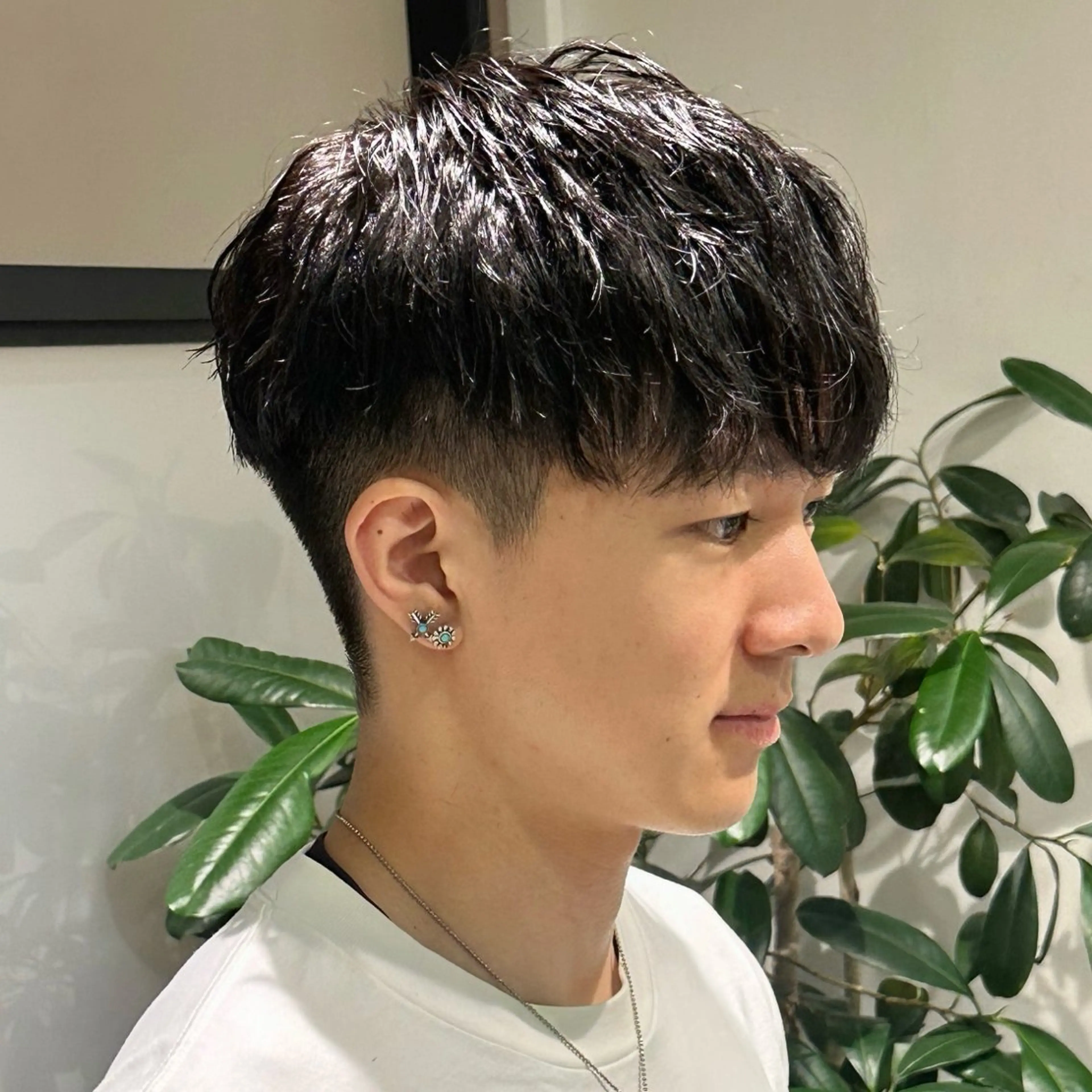 【マッシュスタイル限定】メンズカット+シャンプー+セットの写真