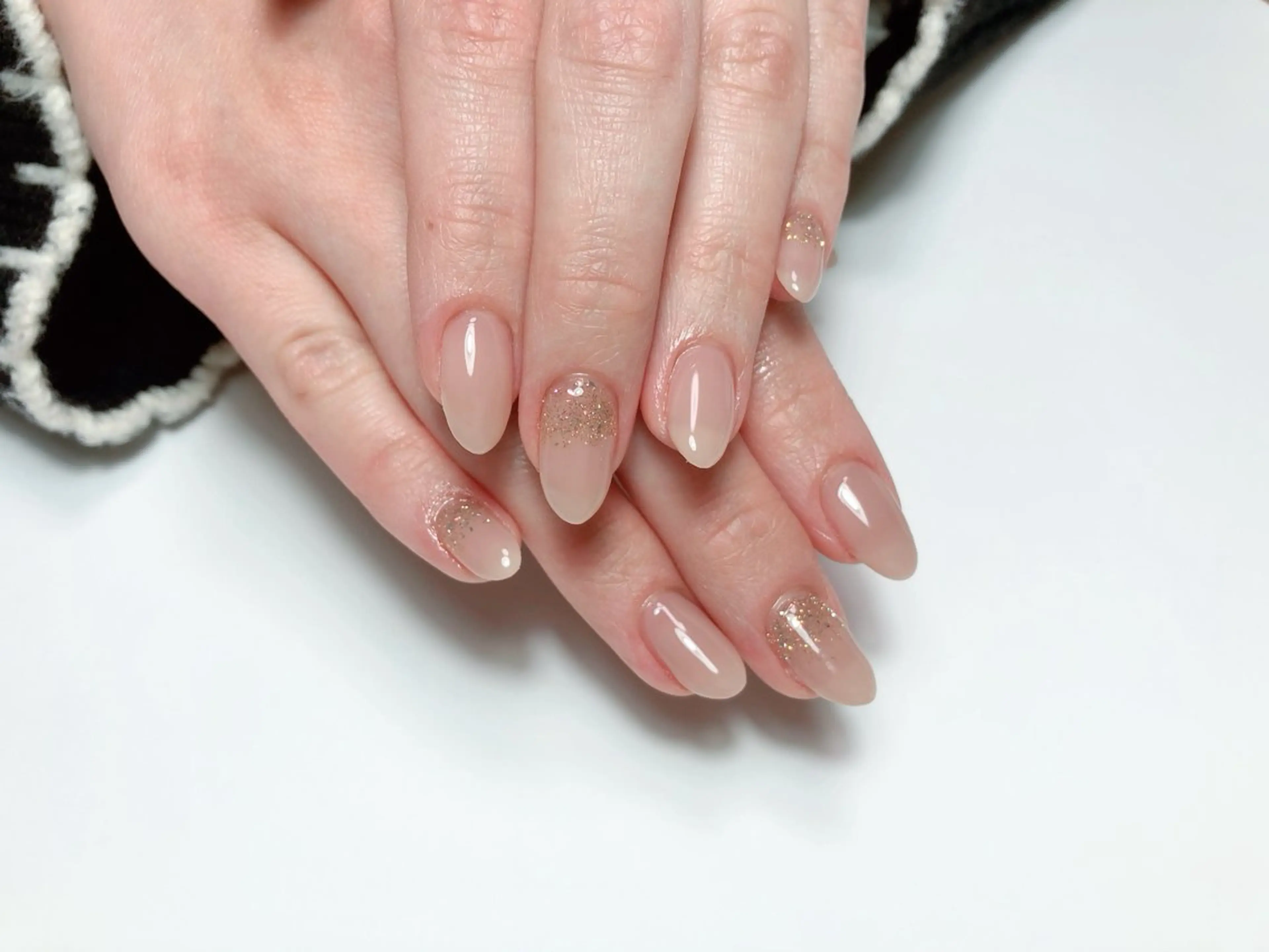 ネイル フラッシュネイル グラデーション シンプルネイル atelier in bloomのネイルデザイン