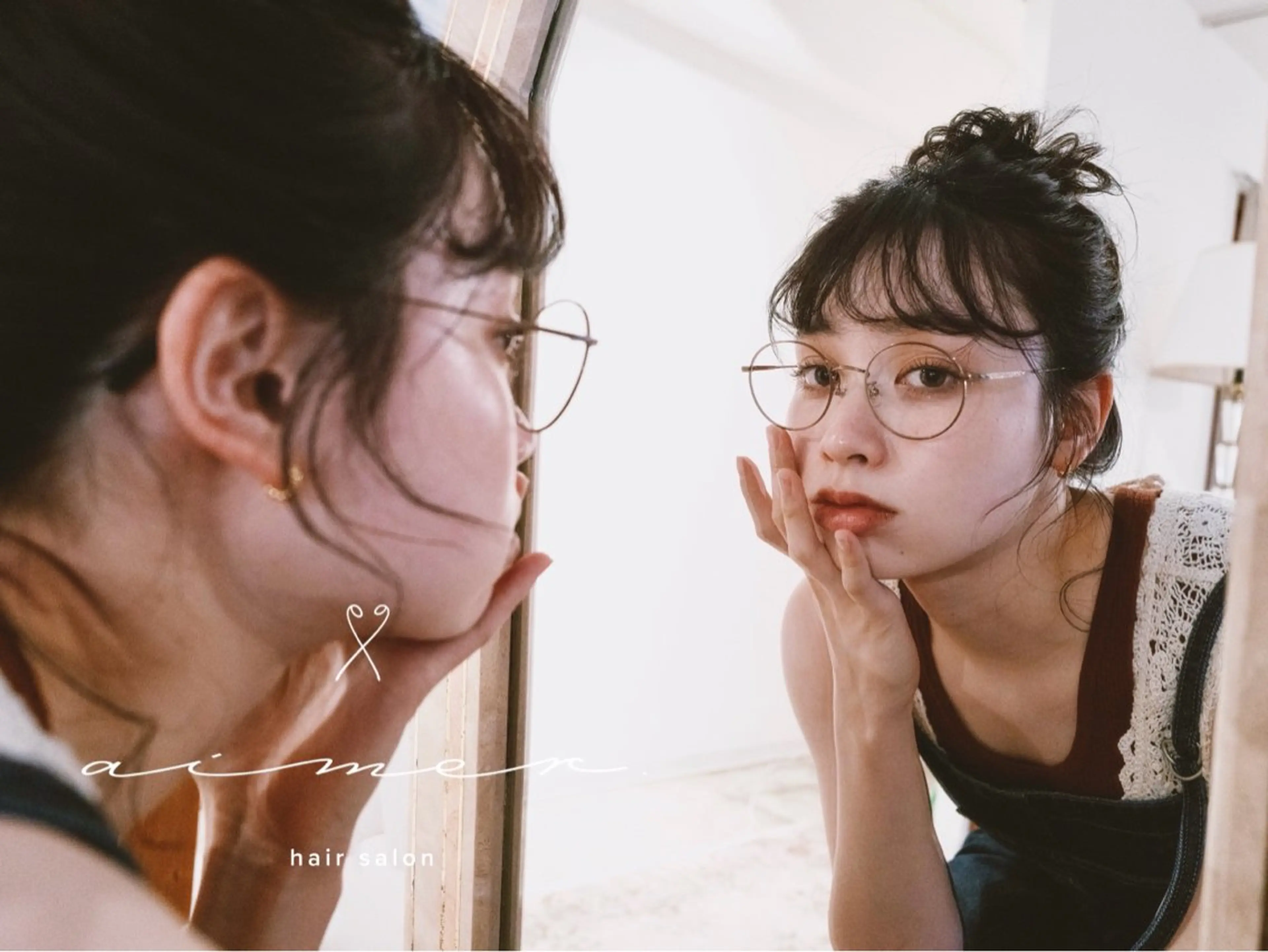 カラー RUA 🪽🤍のヘアスタイル