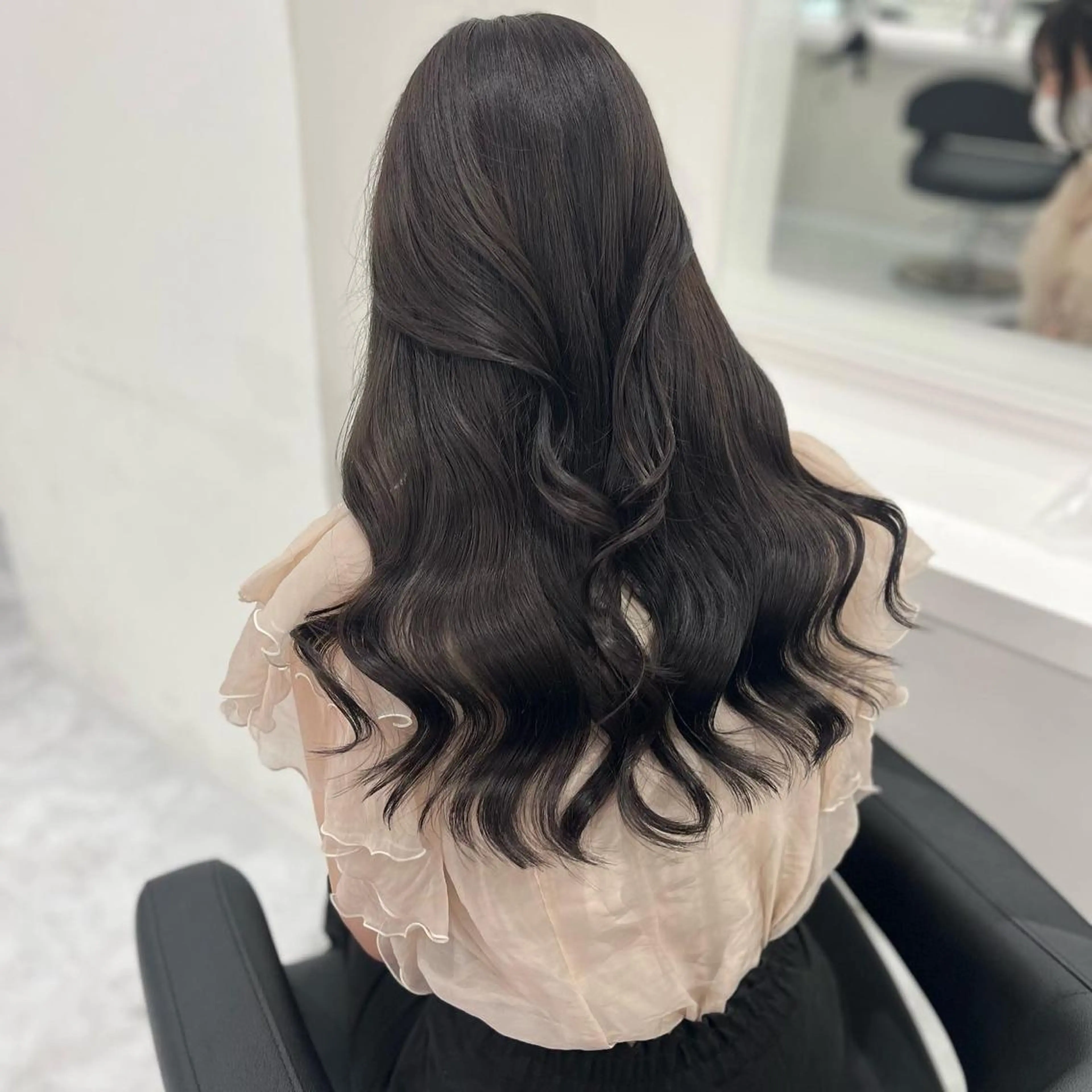 ロング カラー ブリーチ ブリーチなしカラー eyelist♡ ao.CHIYOKAのマツエク・マツパデザイン