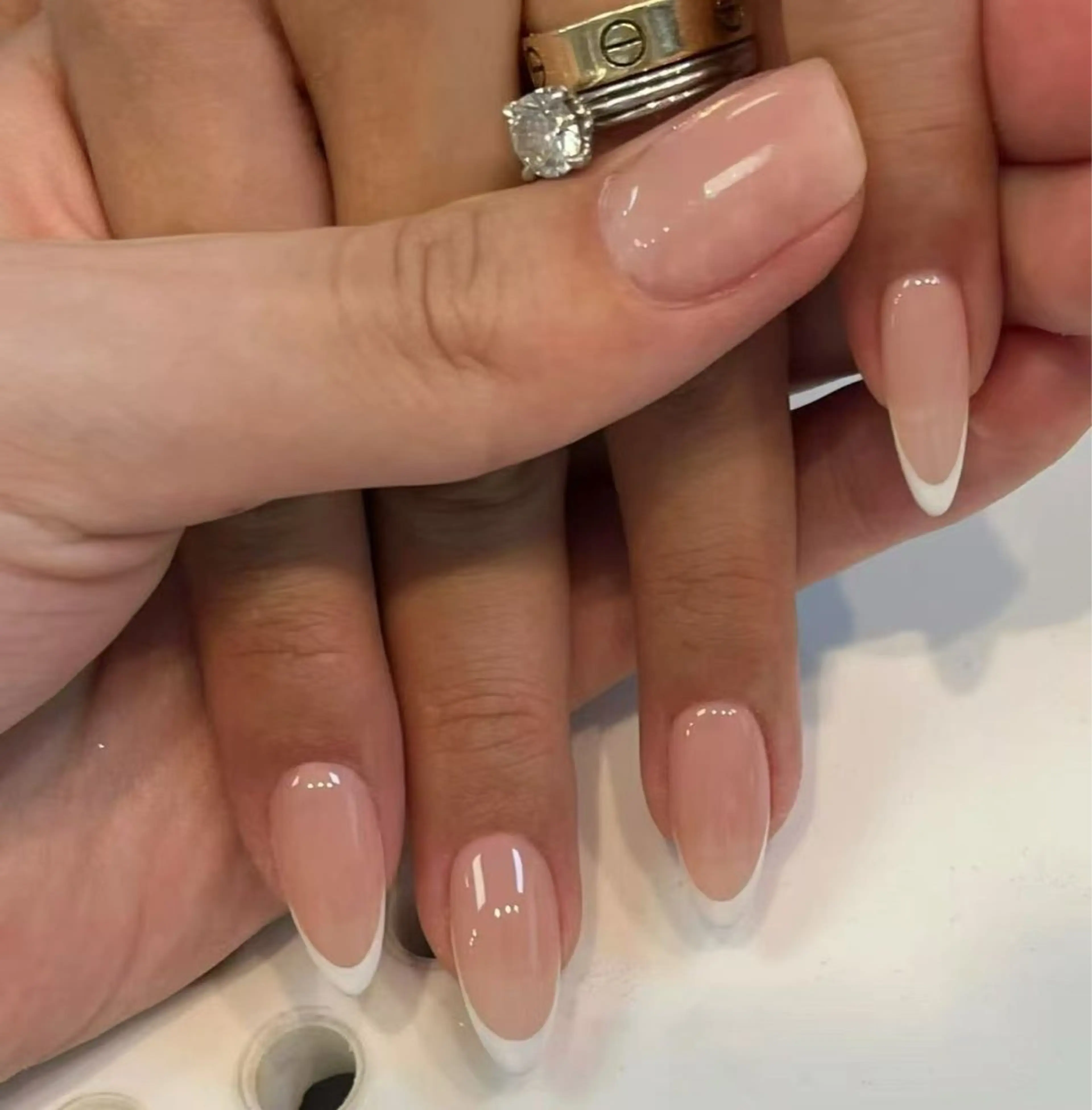 ネイル オーロラネイル フラワーネイル フットネイル フレンチネイル ジェルネイル ハンドネイル BabyYouMi nailのネイルデザイン