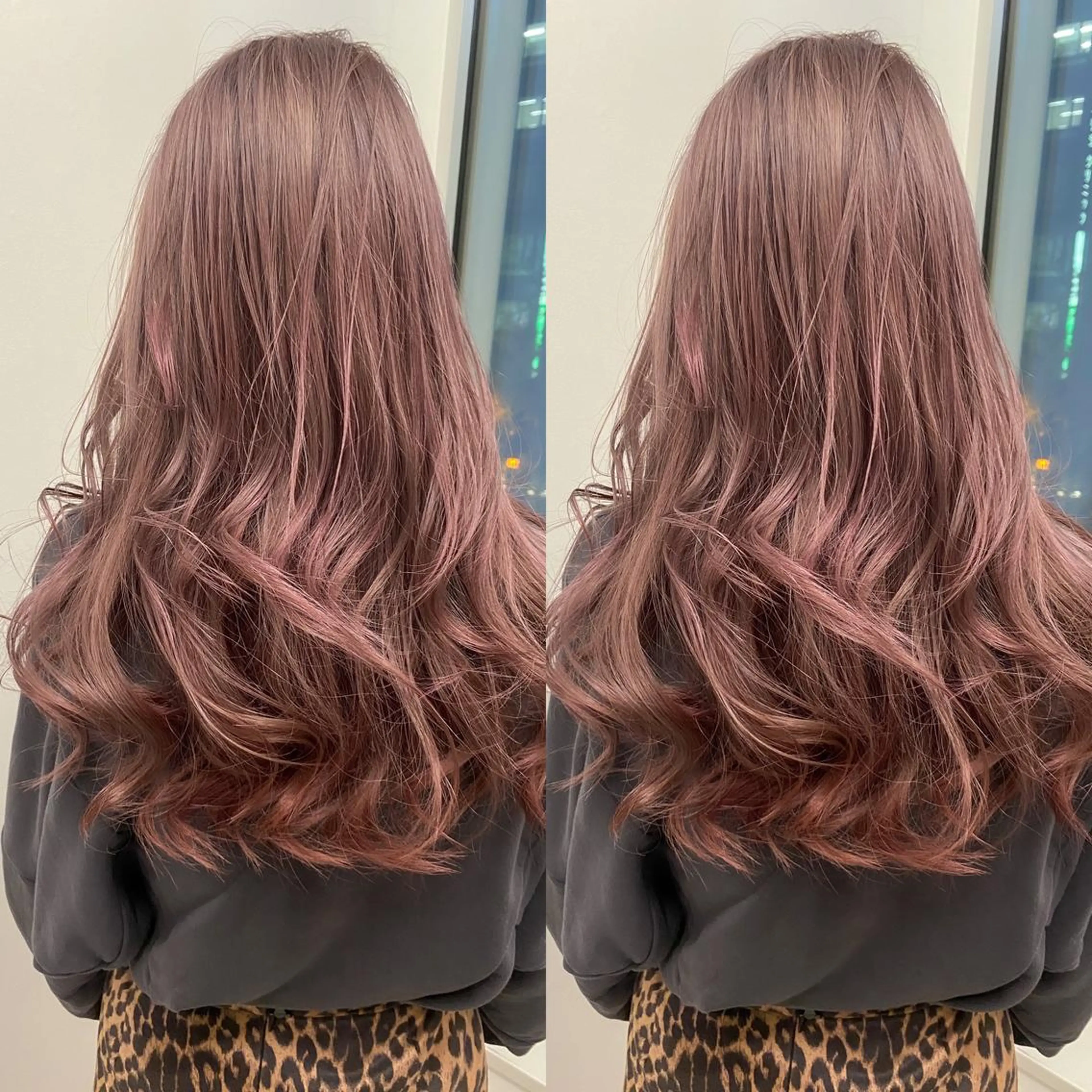 セミロング カラー カット ヘアカラー AVANCE京橋所属・ハイトーンヘア/ 島崎　タクミのヘアスタイル