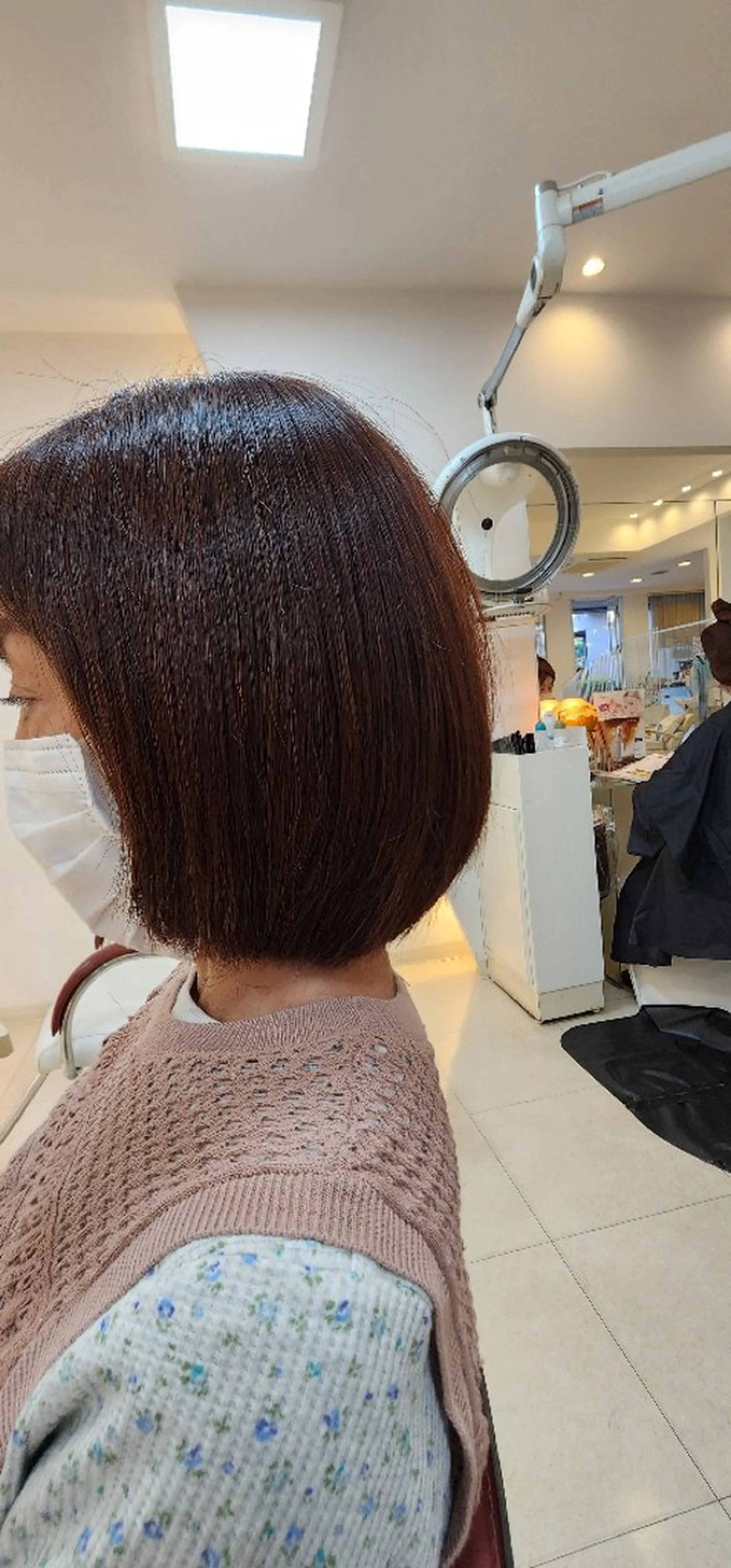 🩷髪質改善カラー +カット+アフタートリートメントの写真