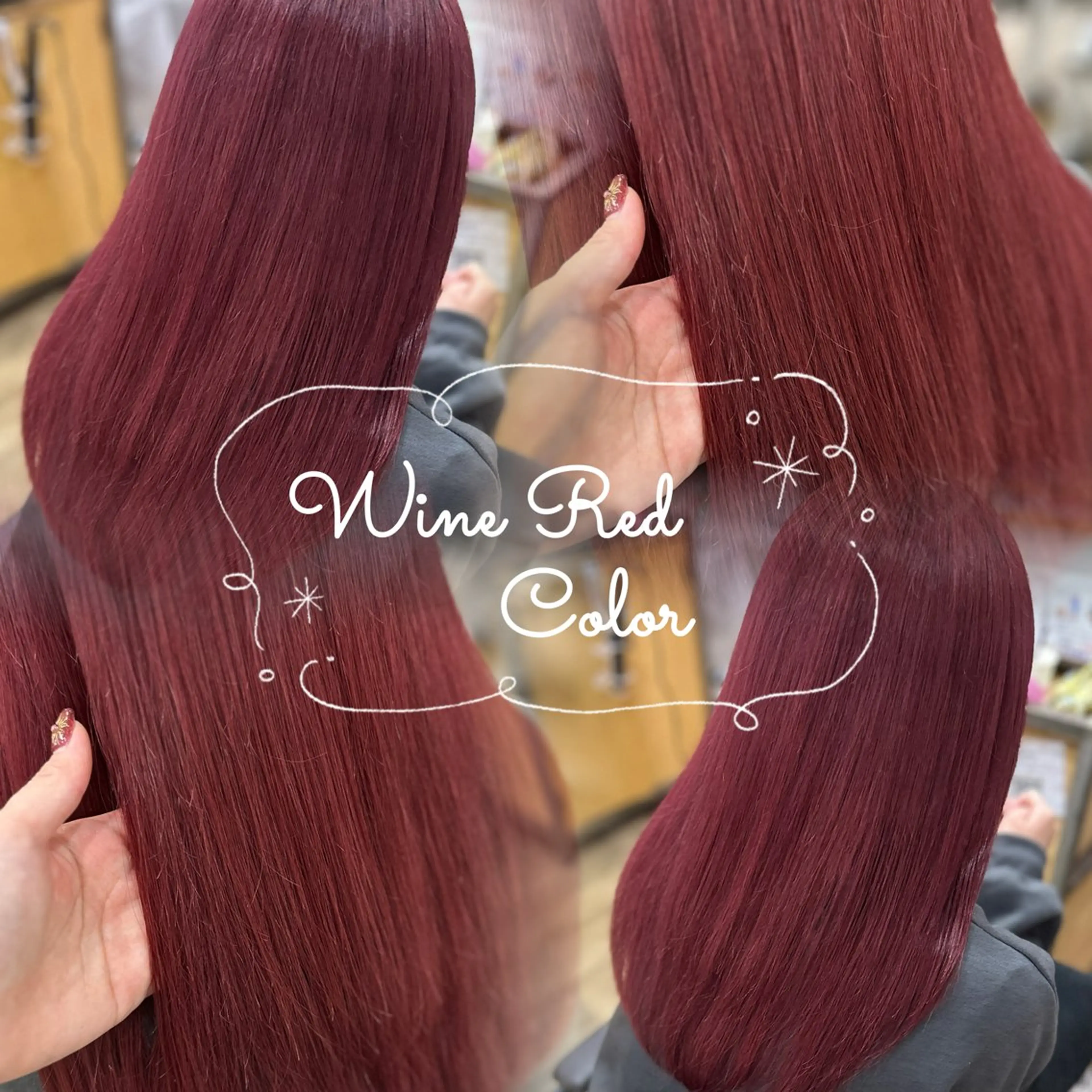 ロング カット ヘアカラー 🎀ITSUKI暖色 カラー/レイヤー🎀のヘアスタイル