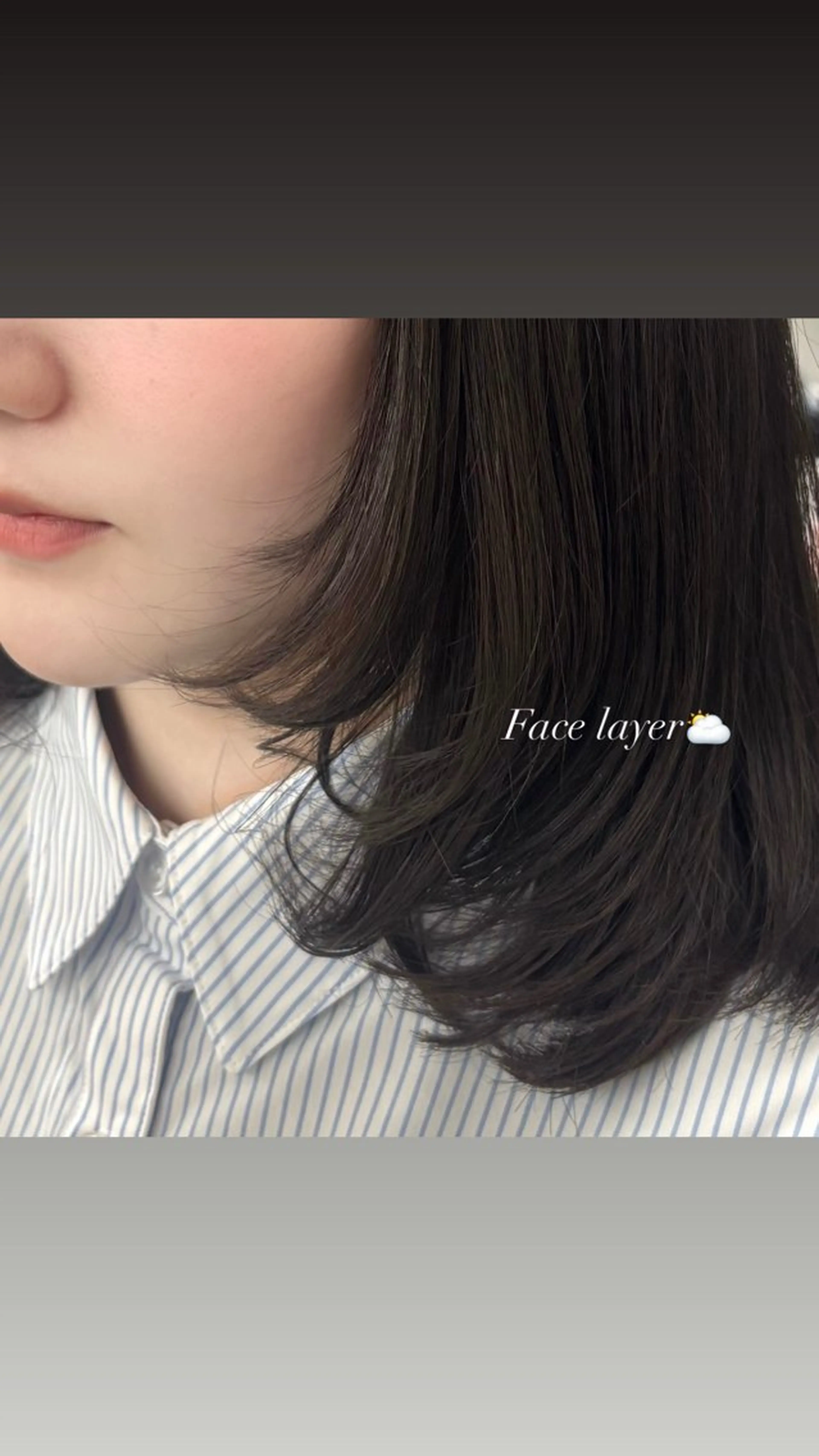 ミディアム レイヤーカット SALONDEJOE所属・かどた はるなのヘアスタイル
