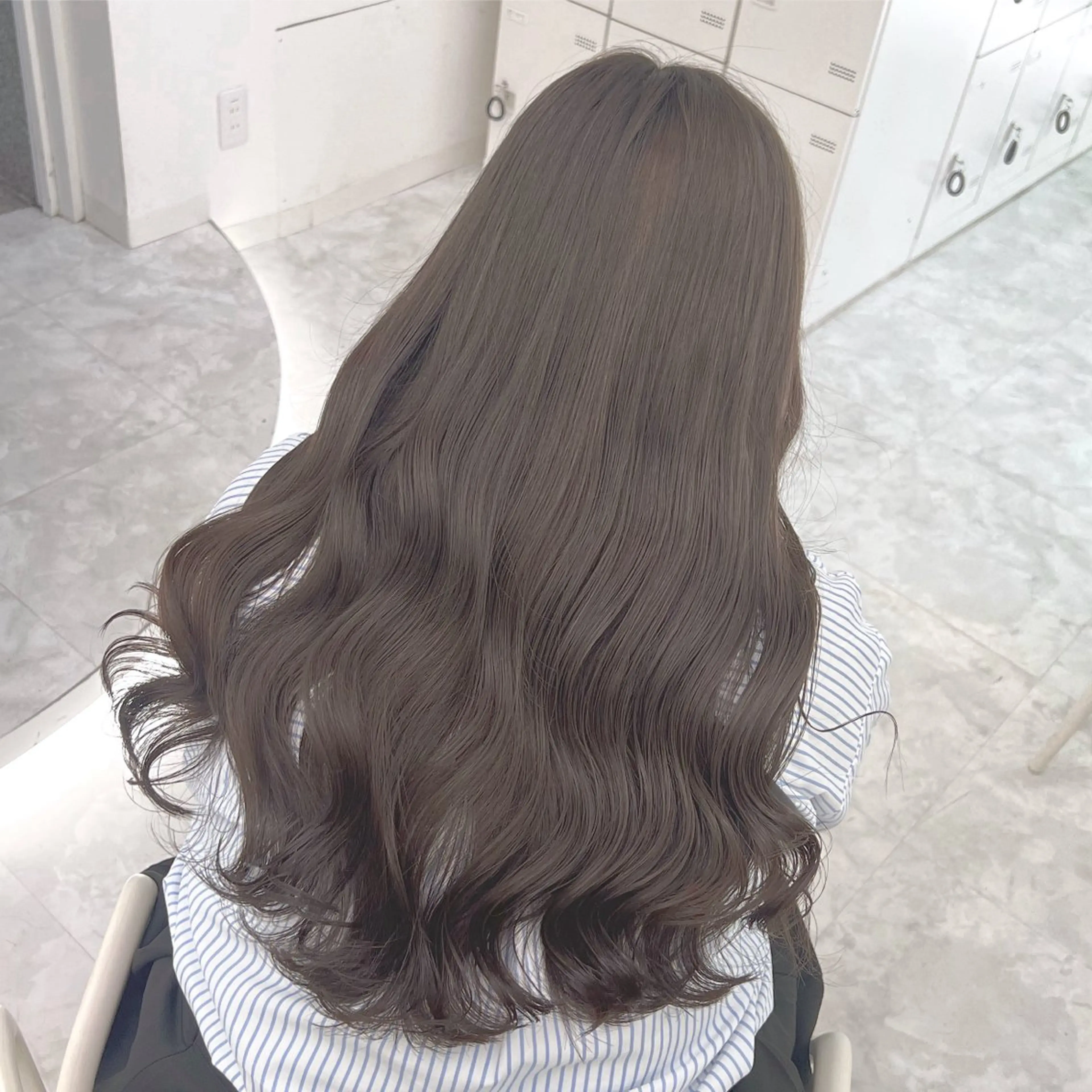 ロング ヘアカラー トリートメント ヘアセット 🩰上品韓国ガーリー 🩰ひとみ🩰のヘアスタイル