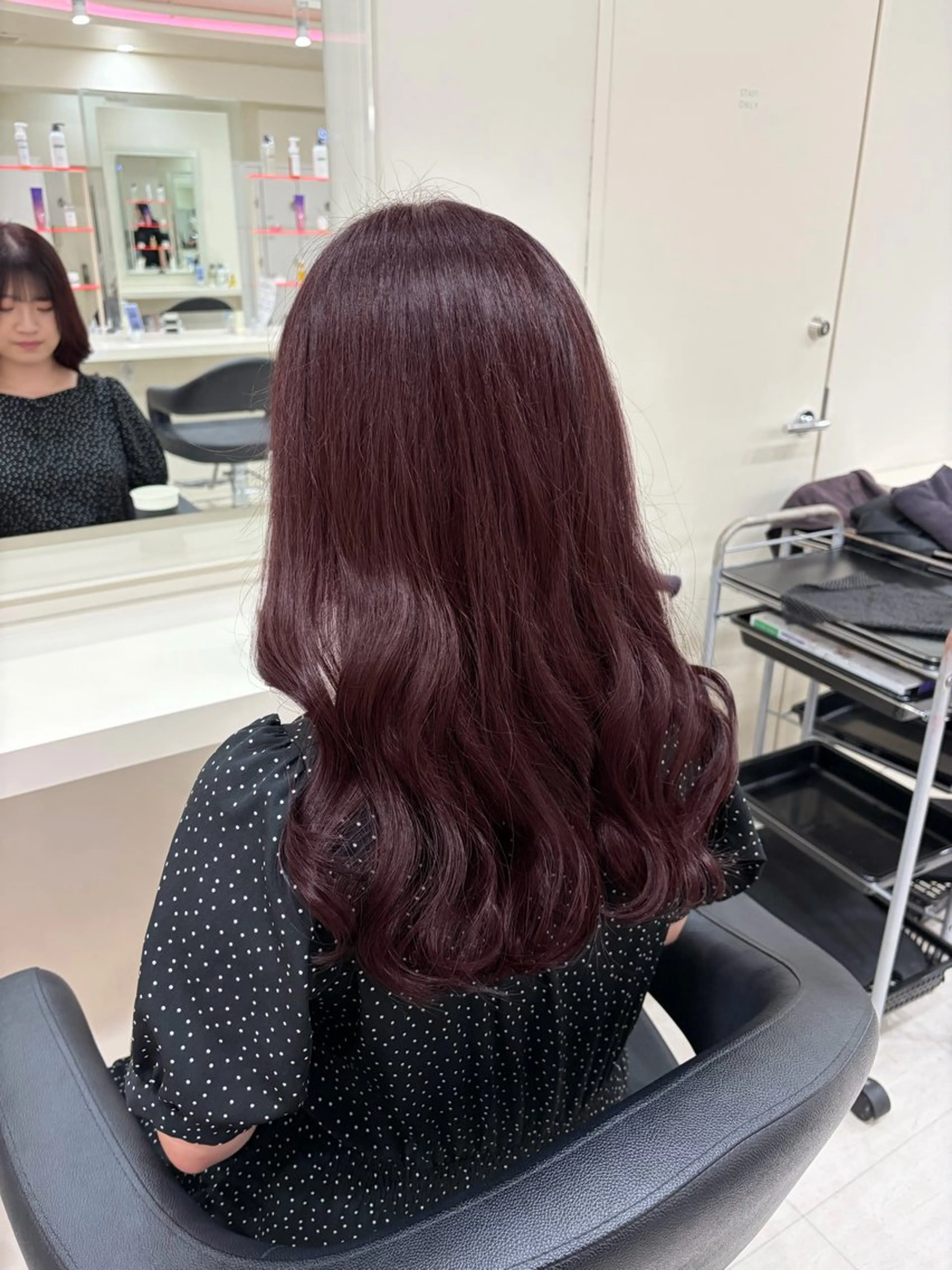 カラー ヘアカラー 暖色ガーリーヘア🎀 MEARI🩰のヘアスタイル