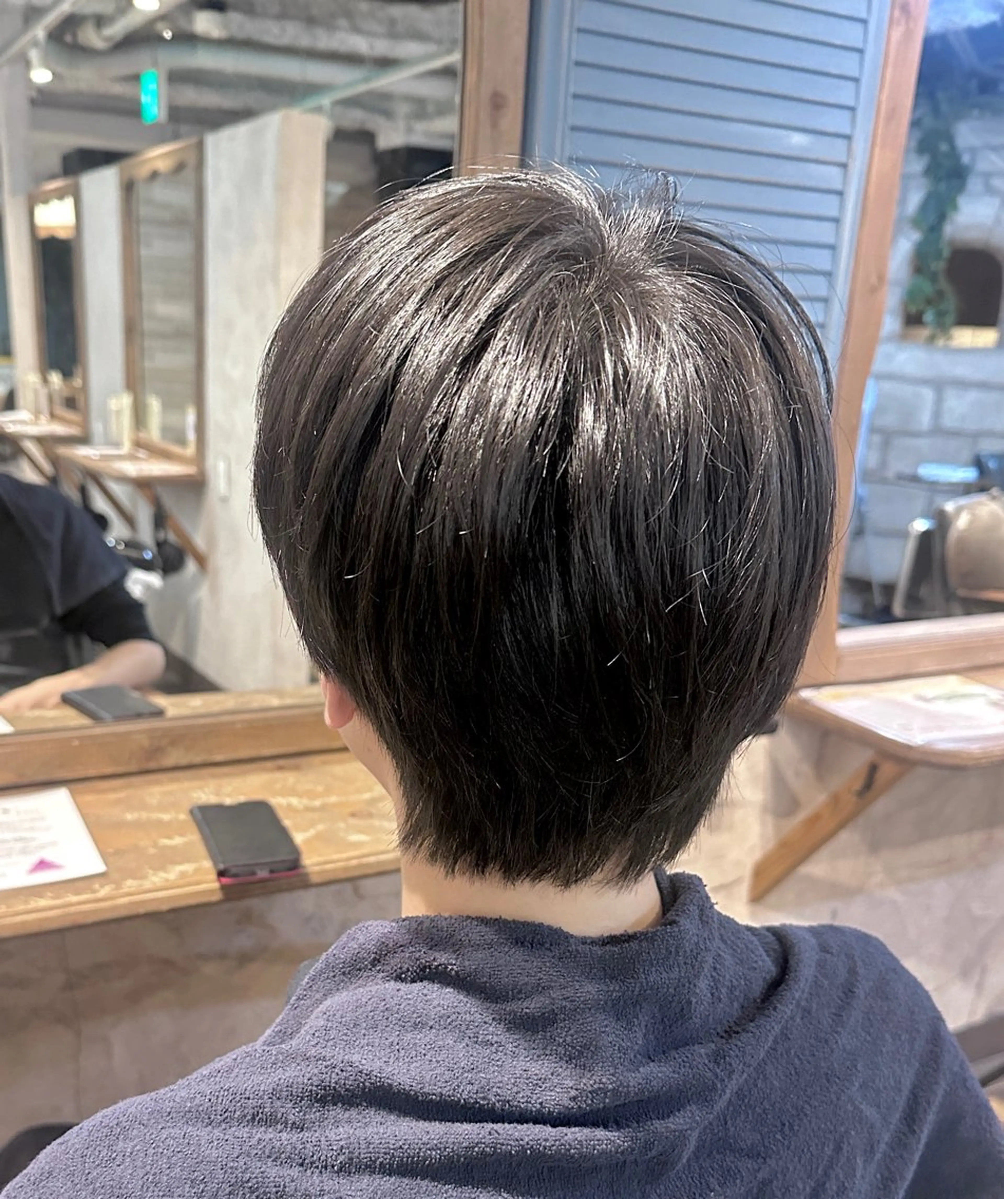 “men's cut model” 【ショート マッシュ スタイル】3cm以上カットできる方 !!◎の写真
