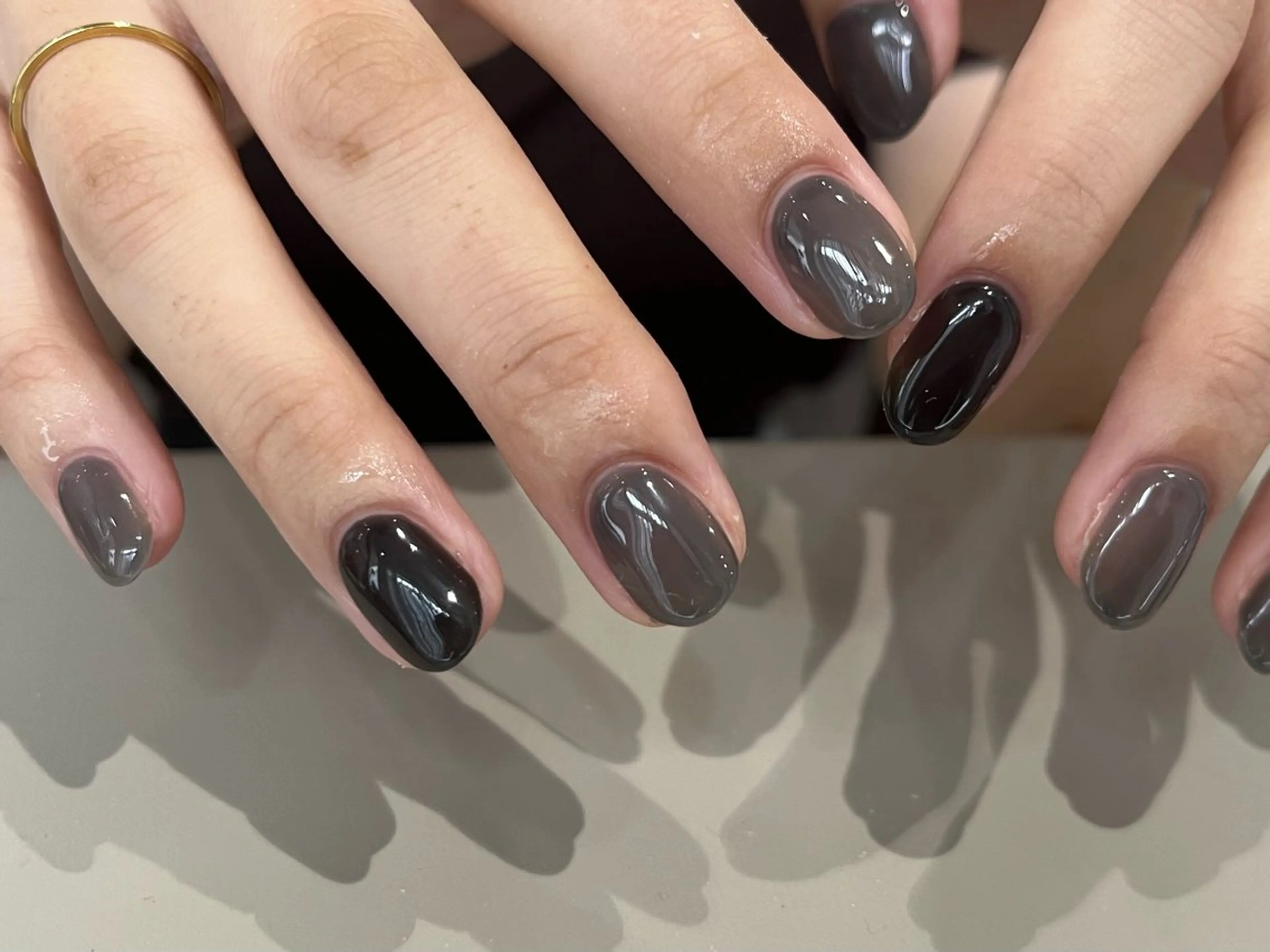ネイル ワンカラーネイル ハンドネイル Etel atelier.のネイルデザイン